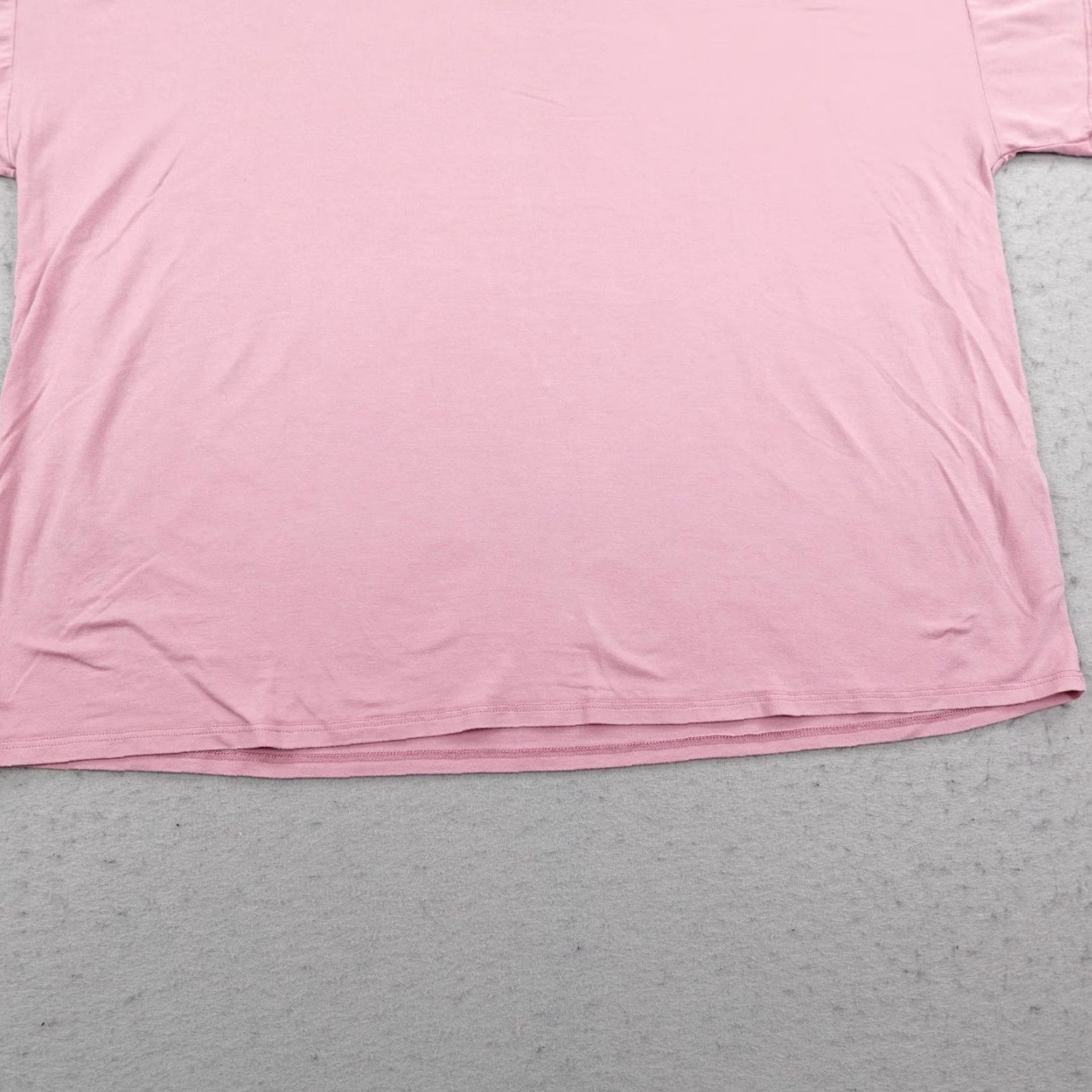 Eileen Fisher Eileen Fisher Shirt Womens XS Pink Oversized Boxy Loose Top Soft Knit Popover Size XS / US 0-2 / IT 36-38 - 3 Thumbnail
