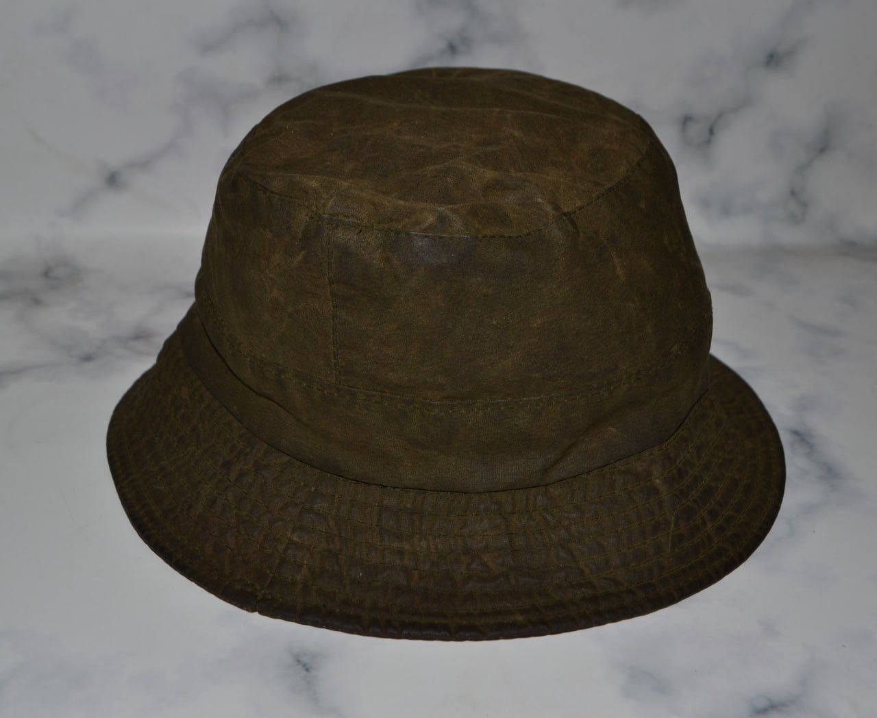 Barbour Barbour Wax Cotton Bucket Hat Plaid Men’s S Olive Size ONE SIZE - 2 Thumbnail