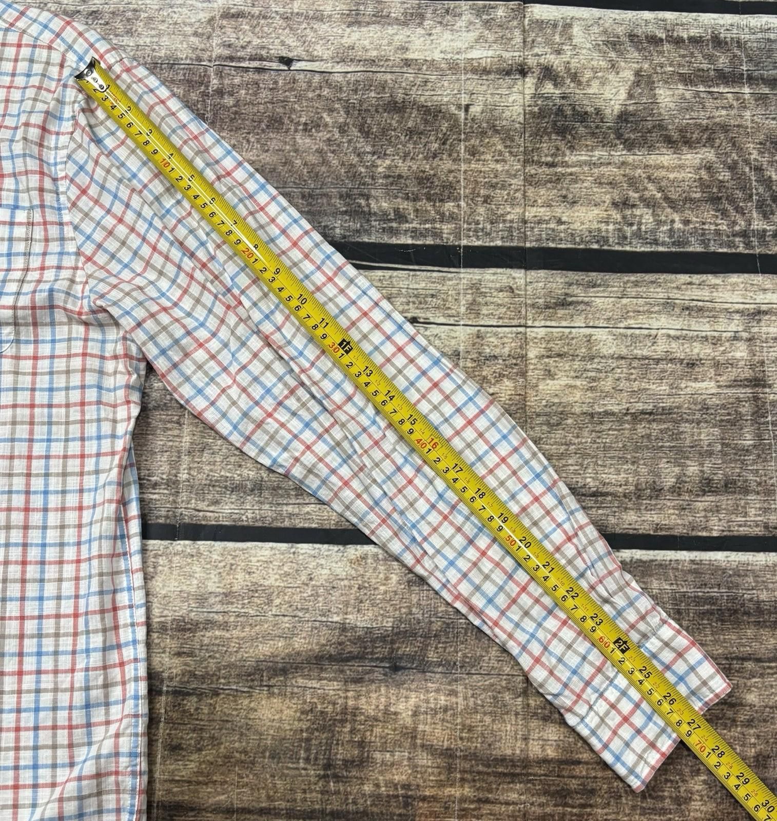 johnnie-O Johnnie O Shirt Mens Large Hangin' Out Check Button Down Size US L / EU 52-54 / 3 - 12 Thumbnail