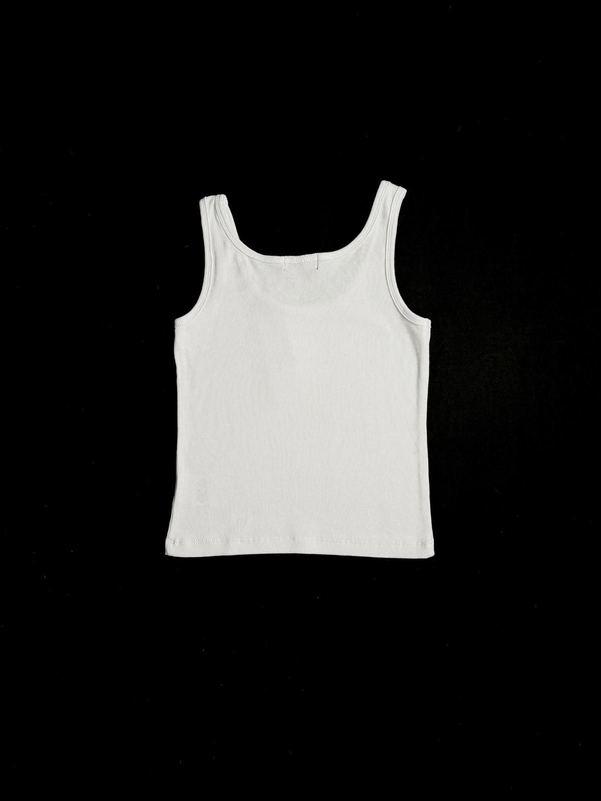 Von Dutch Y2k Von Dutch Classic Cropped White Tank Top M Size M / US 6-8 / IT 42-44 - 7 Thumbnail