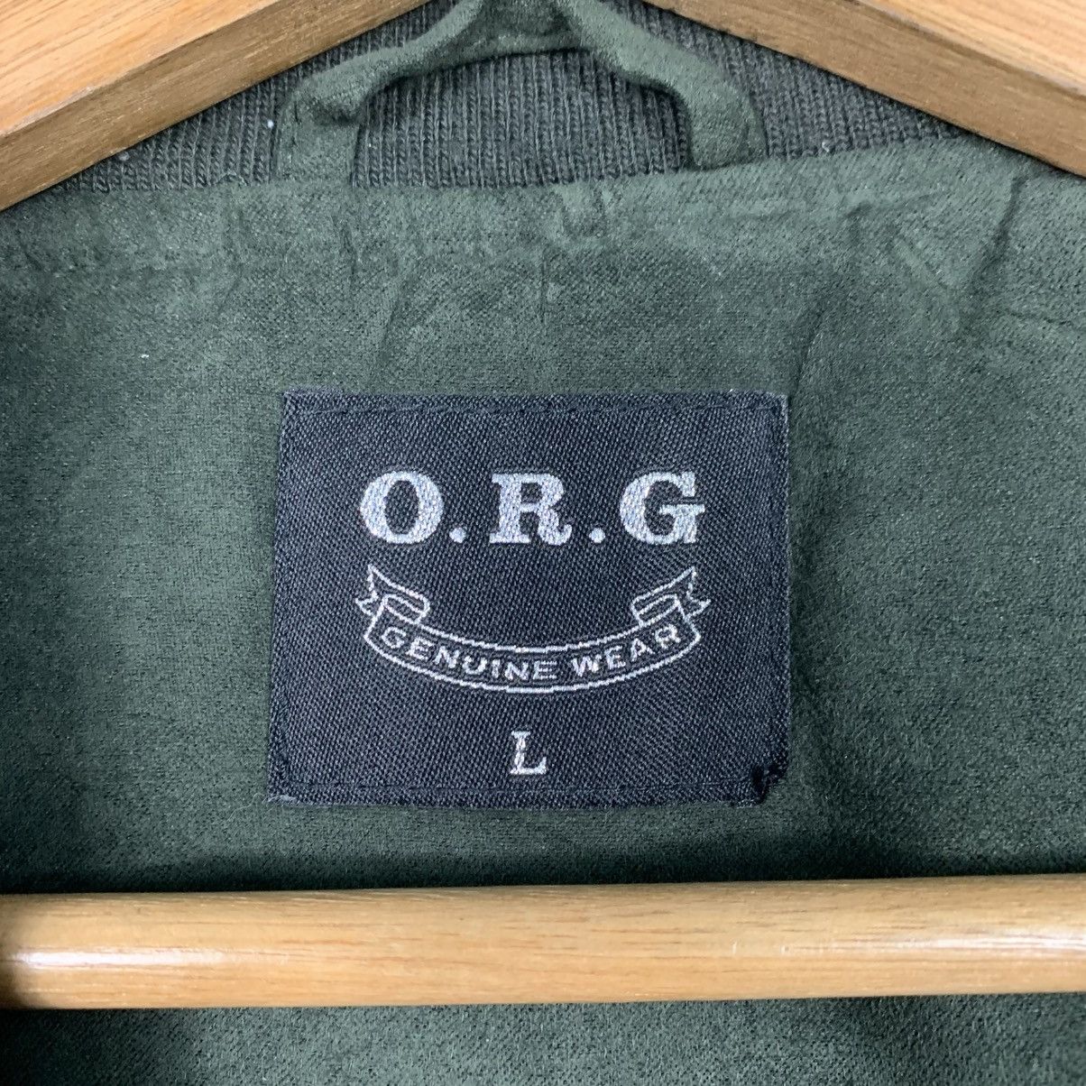 Japanese Brand Japanese Brand ORG Green Bomber Jacket Size US L / EU 52-54 / 3 - 15 Thumbnail