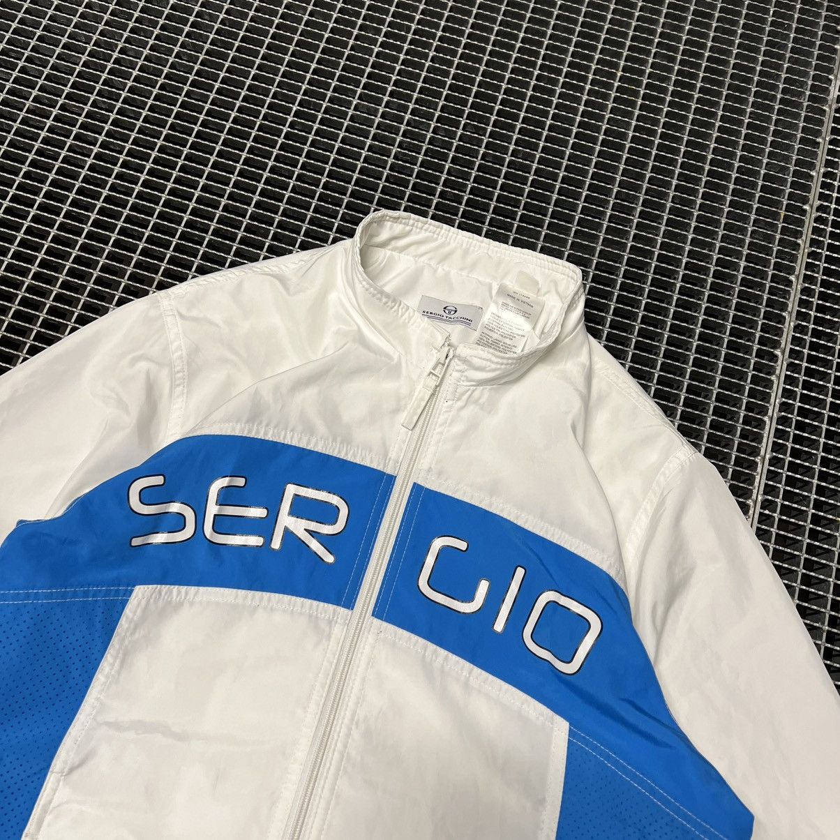 Sergio Tacchini Vintage Jacket Sergio Tacchini Big Logo Size US L / EU 52-54 / 3 - 4 Thumbnail