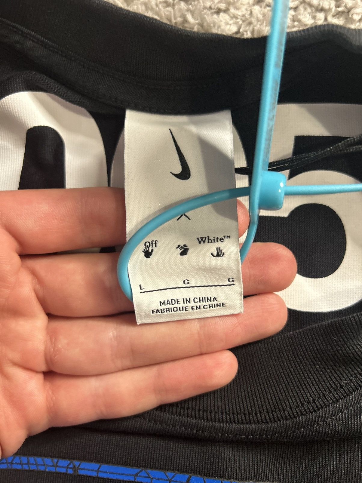 Nike × Off-White Nike x off white tee Size US L / EU 52-54 / 3 - 11 Thumbnail