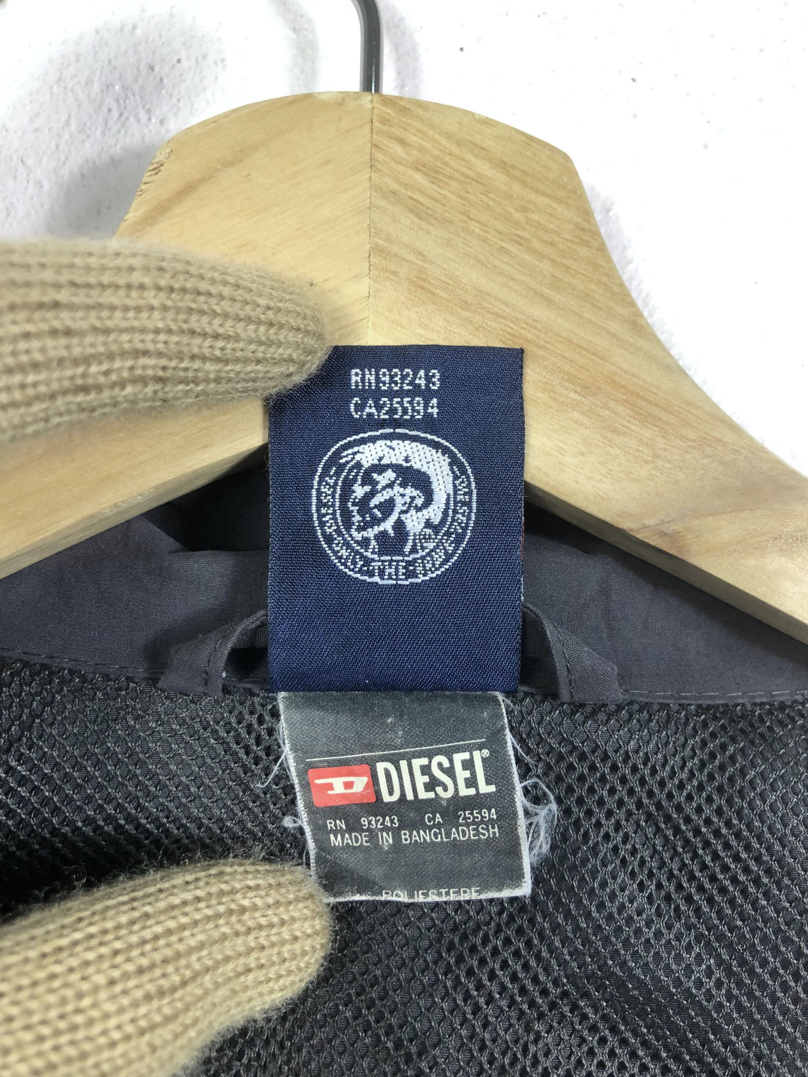 Diesel Rare Diesel Windbreaker Light Jacket Size US M / EU 48-50 / 2 - 11 Thumbnail