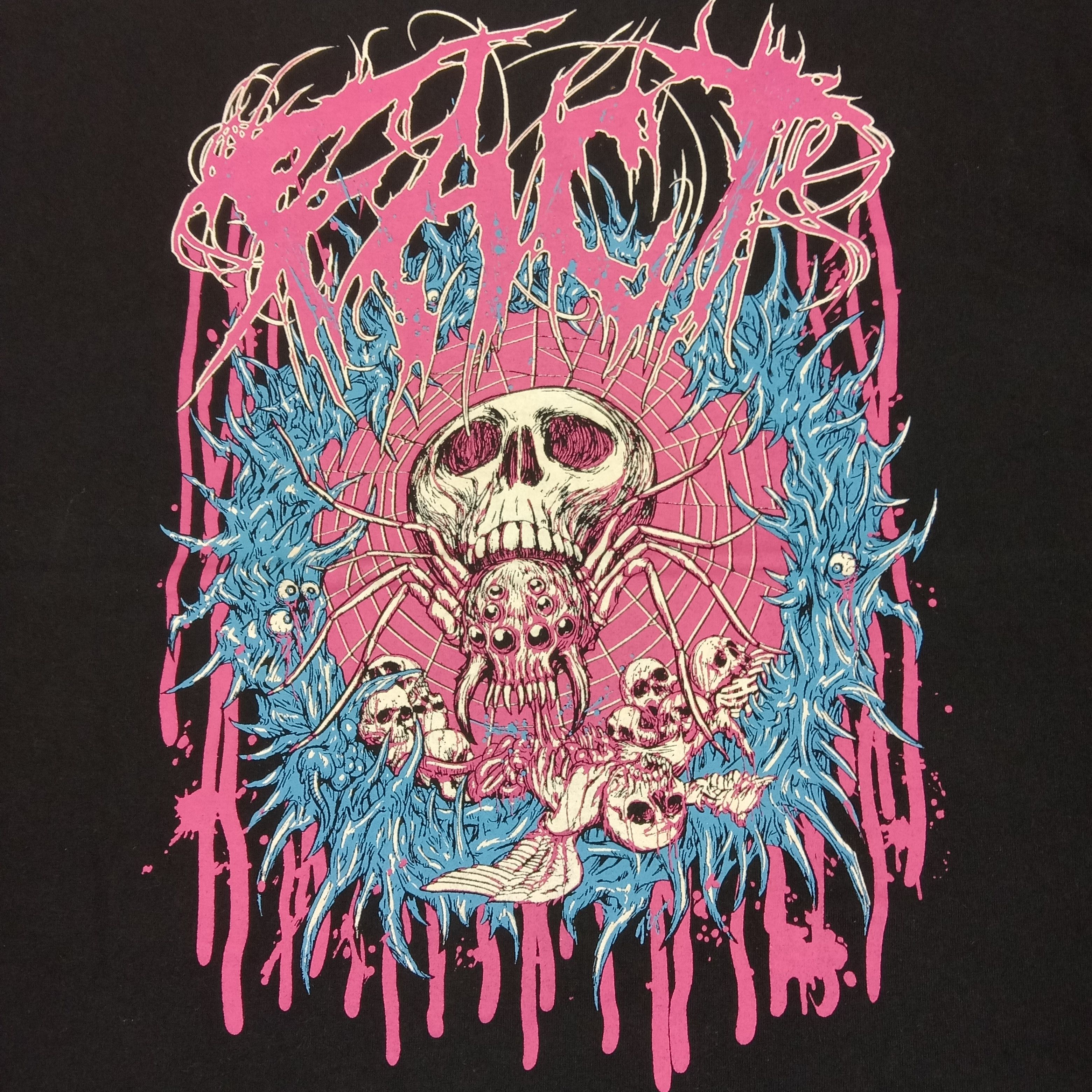 Vintage Rock Punk Style Skulls Design Tshirt Size US L / EU 52-54 / 3 - 2 Thumbnail