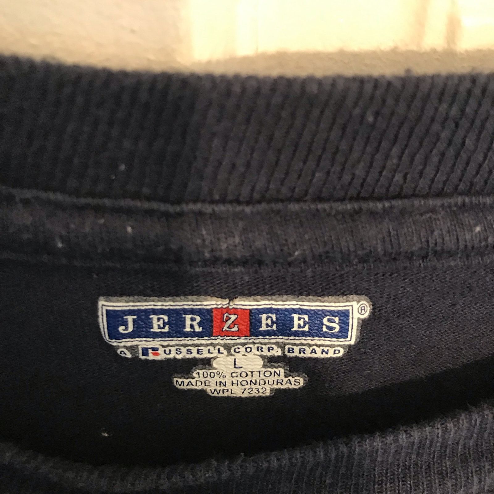 Jerzees JERZEES T-Shirt Men's L Black Short Sleeved Size US L / EU 52-54 / 3 - 3 Thumbnail