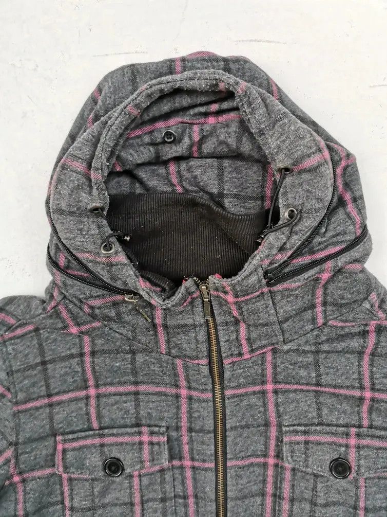 Japanese Brand Splendid Satisfaction Windowpane Hoodie Sweatshirt Size US L / EU 52-54 / 3 - 6 Thumbnail