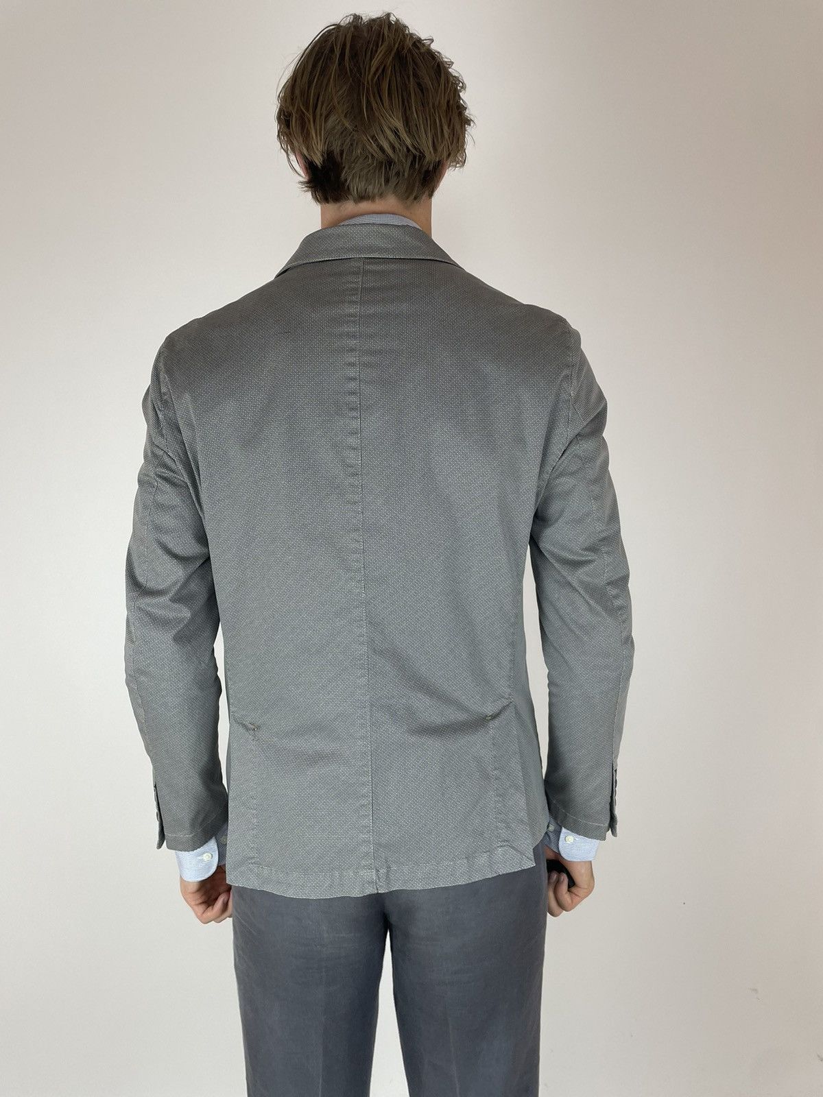 Other SPADA ROMA cotton unlined Blazer slim fit Mens size 52 Size 52S - 7 Thumbnail
