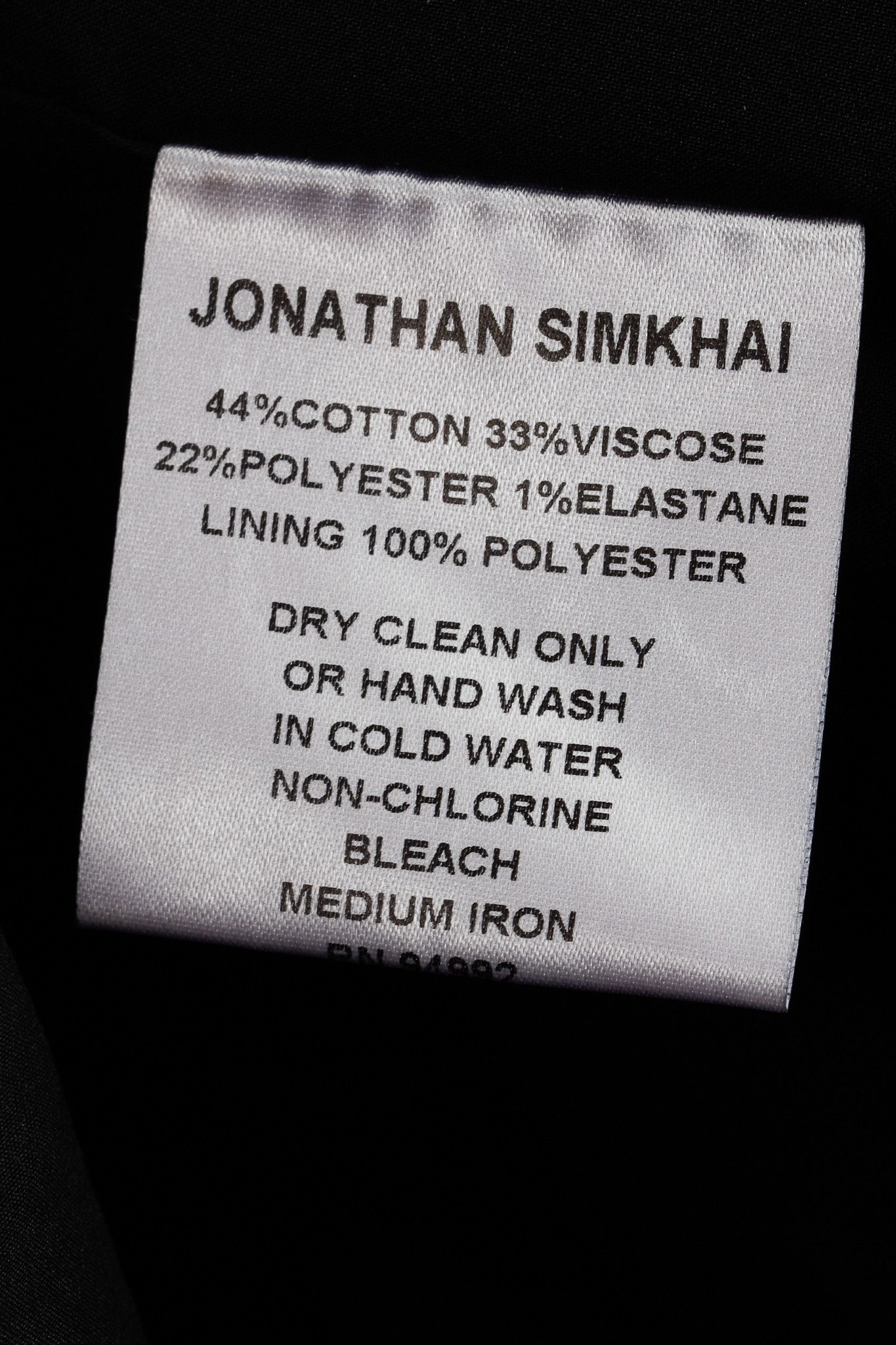 Jonathan Simkhai Jonathan Simkhai PF/15 Speckled Jacquard Asymmetrical Skirt Size 25" / US 0 / IT 36 - 8 Thumbnail