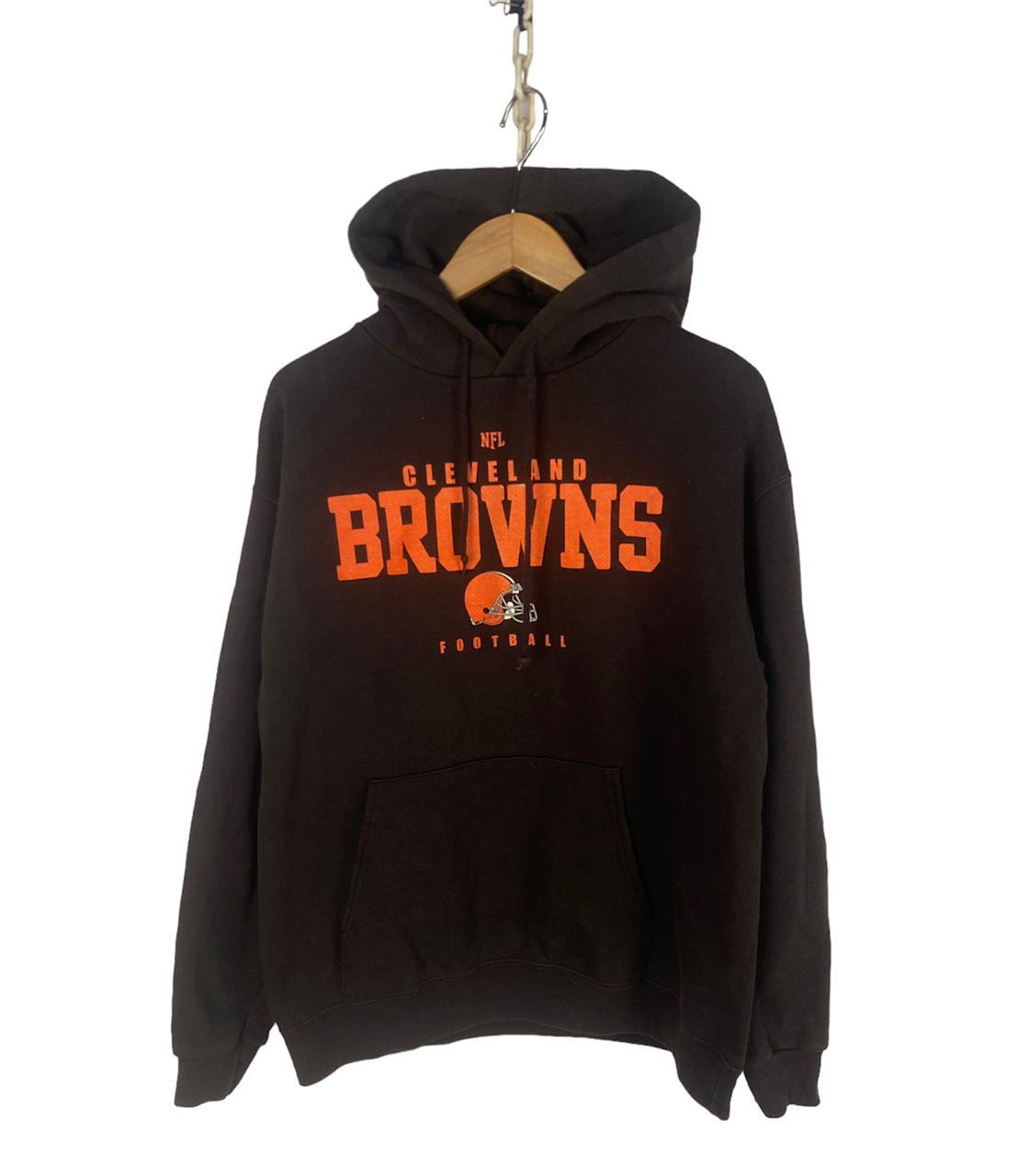 NFL NFL Cleveland browns hoodie pullover by nfl team apparel Size US M / EU 48-50 / 2 - 1 Thumbnail