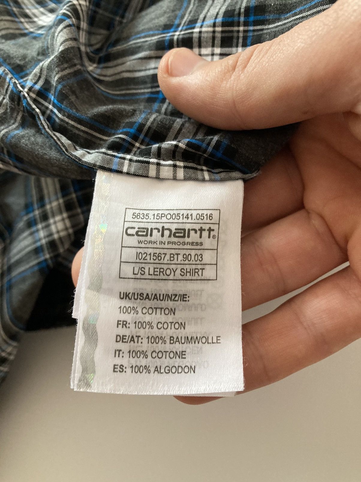 Carhartt × Carhartt Wip Mens shirt Carhartt Size M Color Multi Size US M / EU 48-50 / 2 - 9 Thumbnail