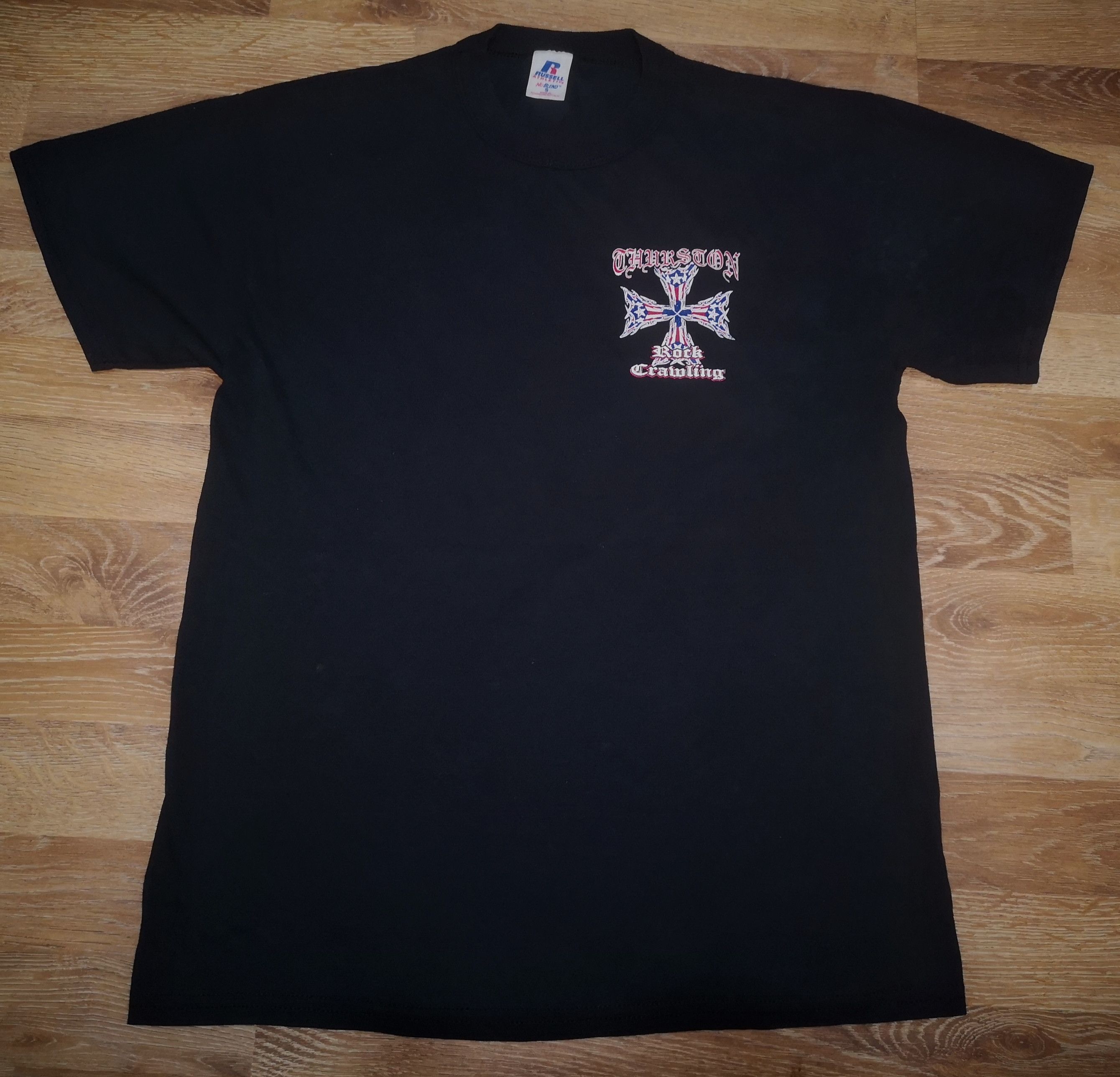 Vintage Vintage Confederate Flag THURSTON Southern Rock Crawling Tee Size US S / EU 44-46 / 1 - 2 Thumbnail