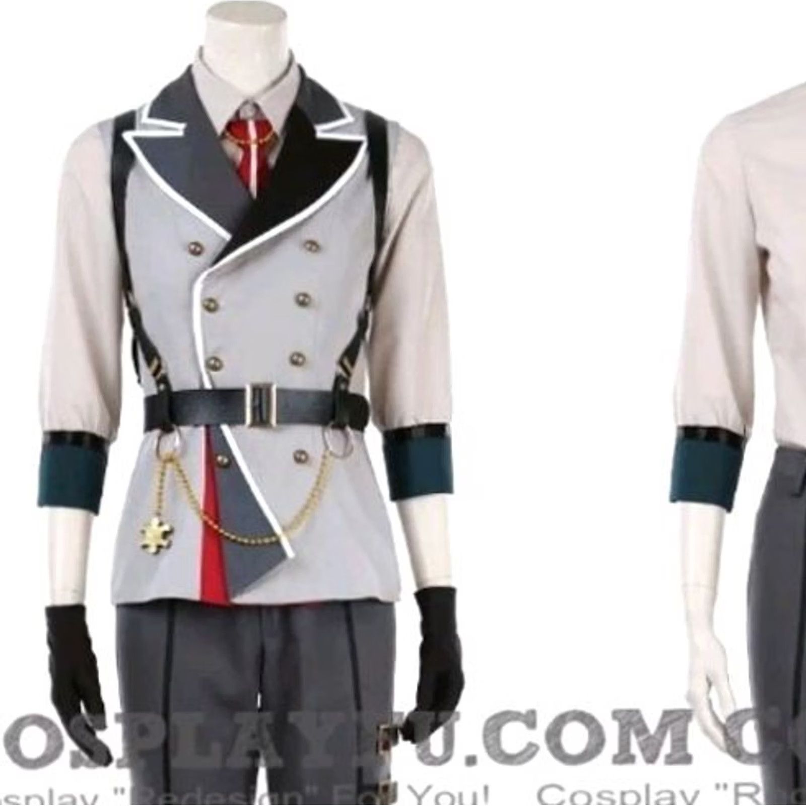 Vintage Ensemble Stars Madara Mikejima Cosplay Costume Vest Anime Shirt? Size US S / EU 44-46 / 1 - 3 Thumbnail