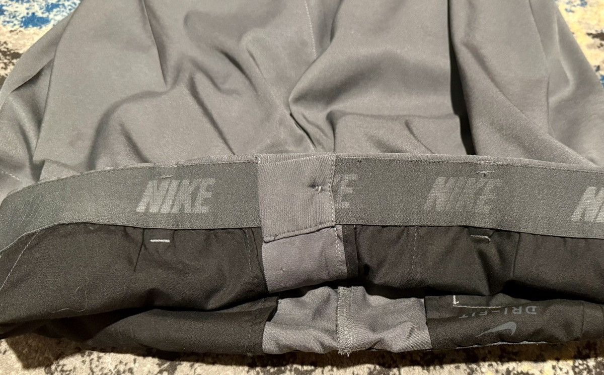 Nike Nike Golf Dri-FIT Trousers Slim Fit Charcoal Gray Size 34 Size US 32 / EU 48 - 2 Thumbnail