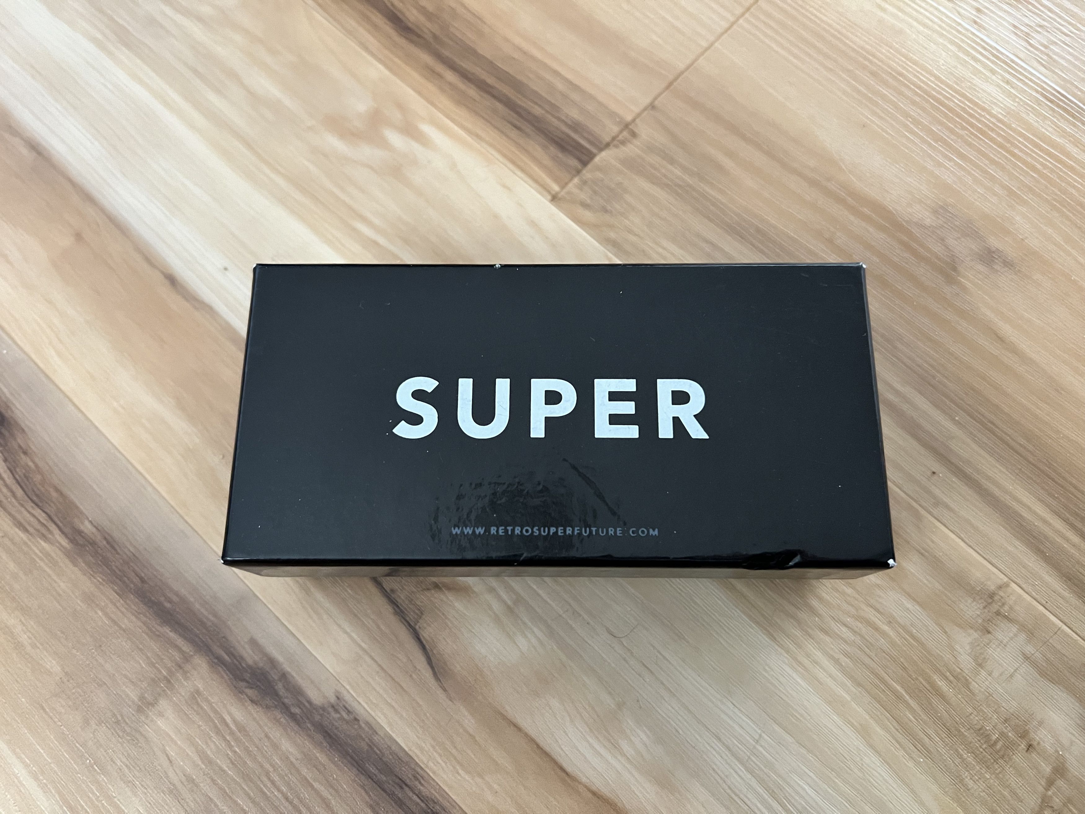 Retrosuperfuture Retrosuperfuture Andrea Black Flat Top Sunglasses Size ONE SIZE - 8 Thumbnail