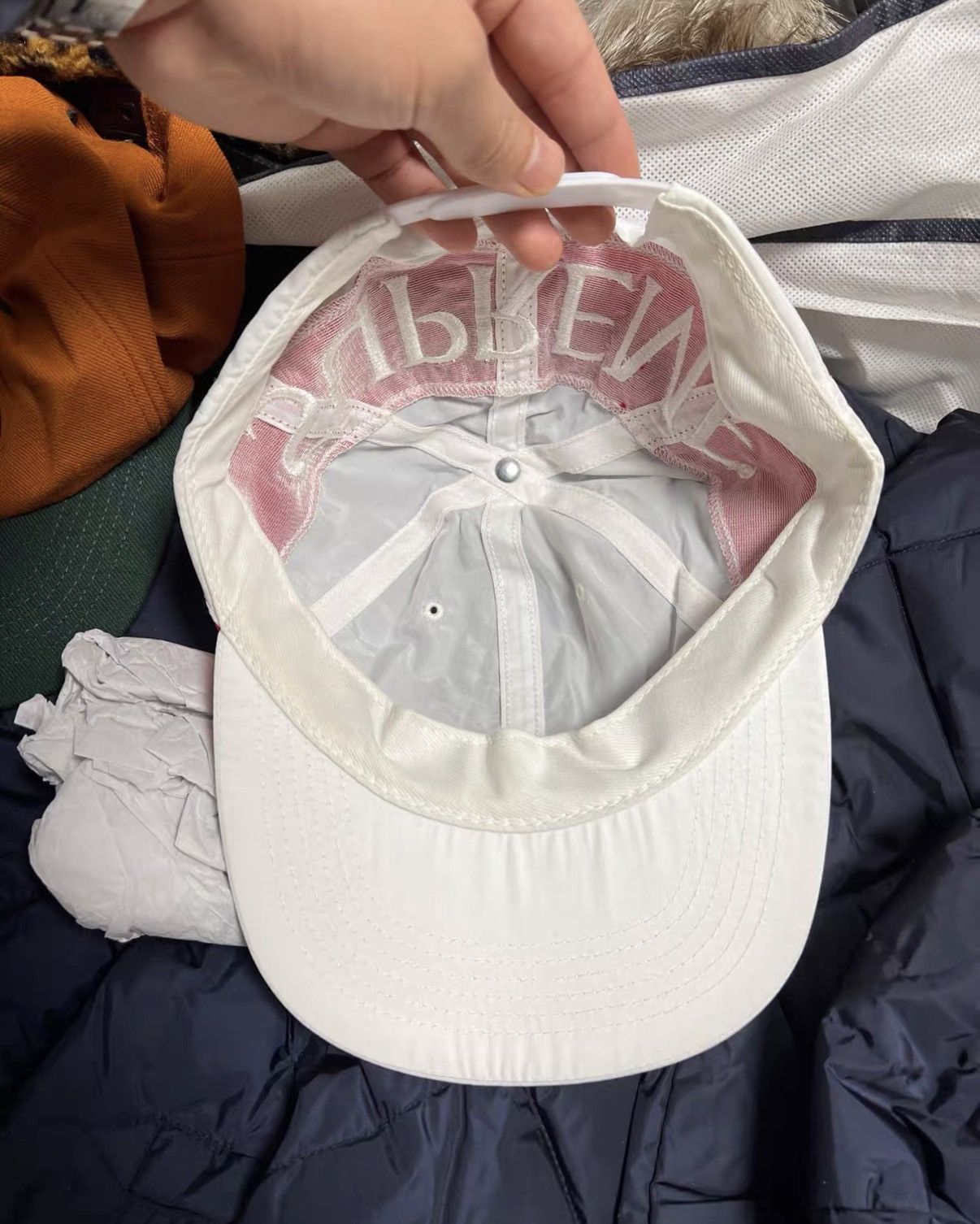 Supreme Supreme Nylon Arc 6-Panel Cap J42 Size ONE SIZE - 4 Thumbnail