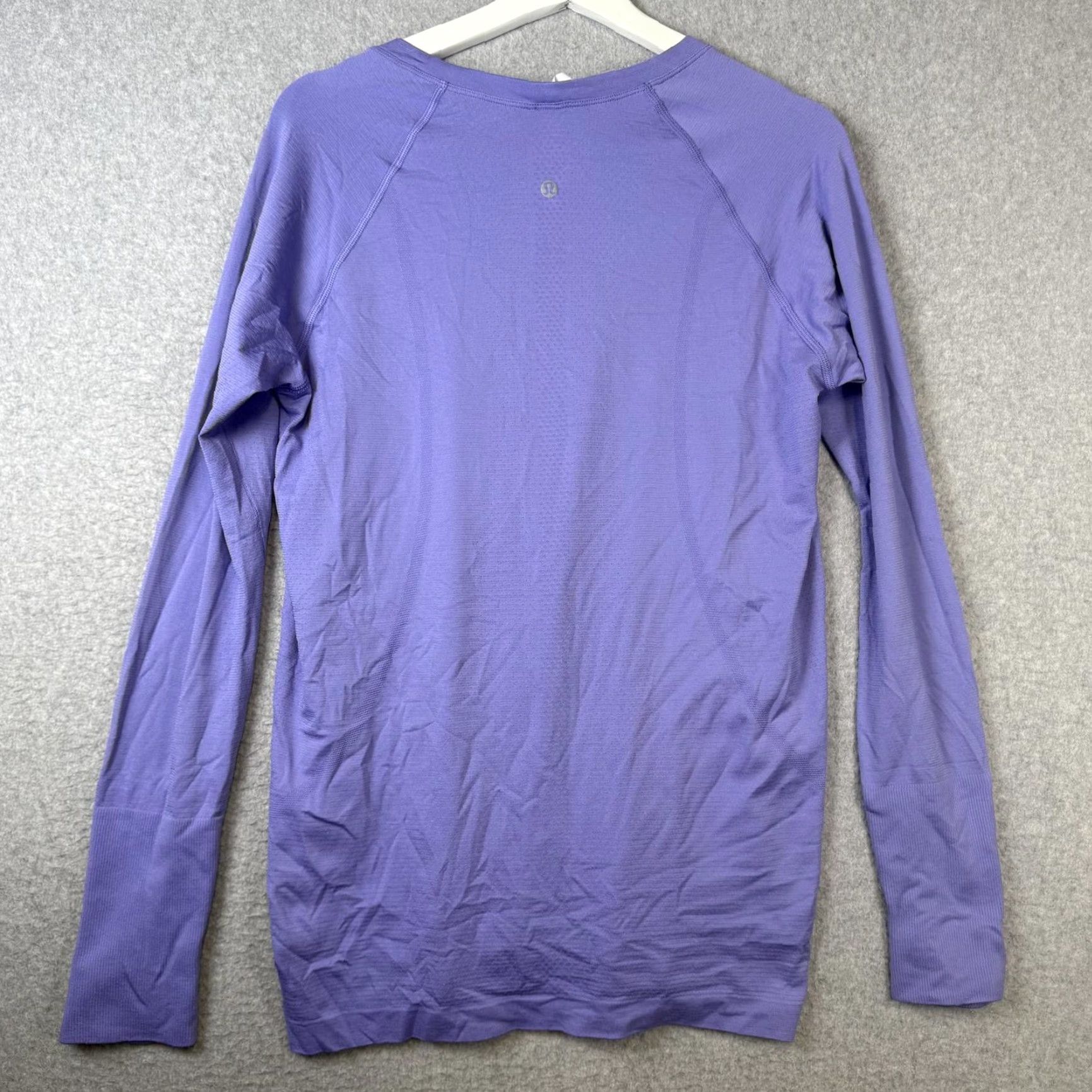 Lululemon VINTAGE Lululemon Swiftly Tech Long Sleeve 2.0 Shirt Women 12 Dusky Lavender DKLA 54829 Purple Size XL / US 12-14 / IT 48-50 - 6 Thumbnail