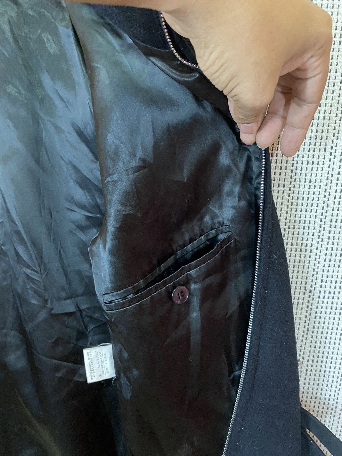 Designer × agnes b. ‼️AGNES B WOOL JACKET ZIPPER SIZE 34‼️ Size US M / EU 48-50 / 2 - 6 Thumbnail