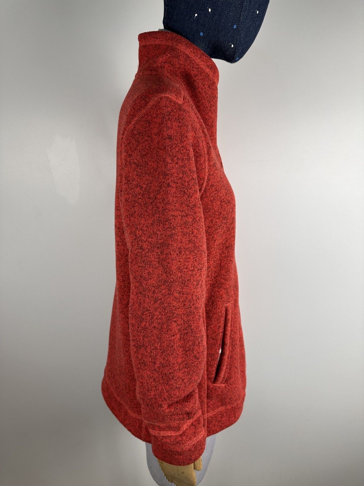 The North Face The North Face Womens Red Fleece Jacket Full Zip Size M Size M / US 6-8 / IT 42-44 - 7 Thumbnail