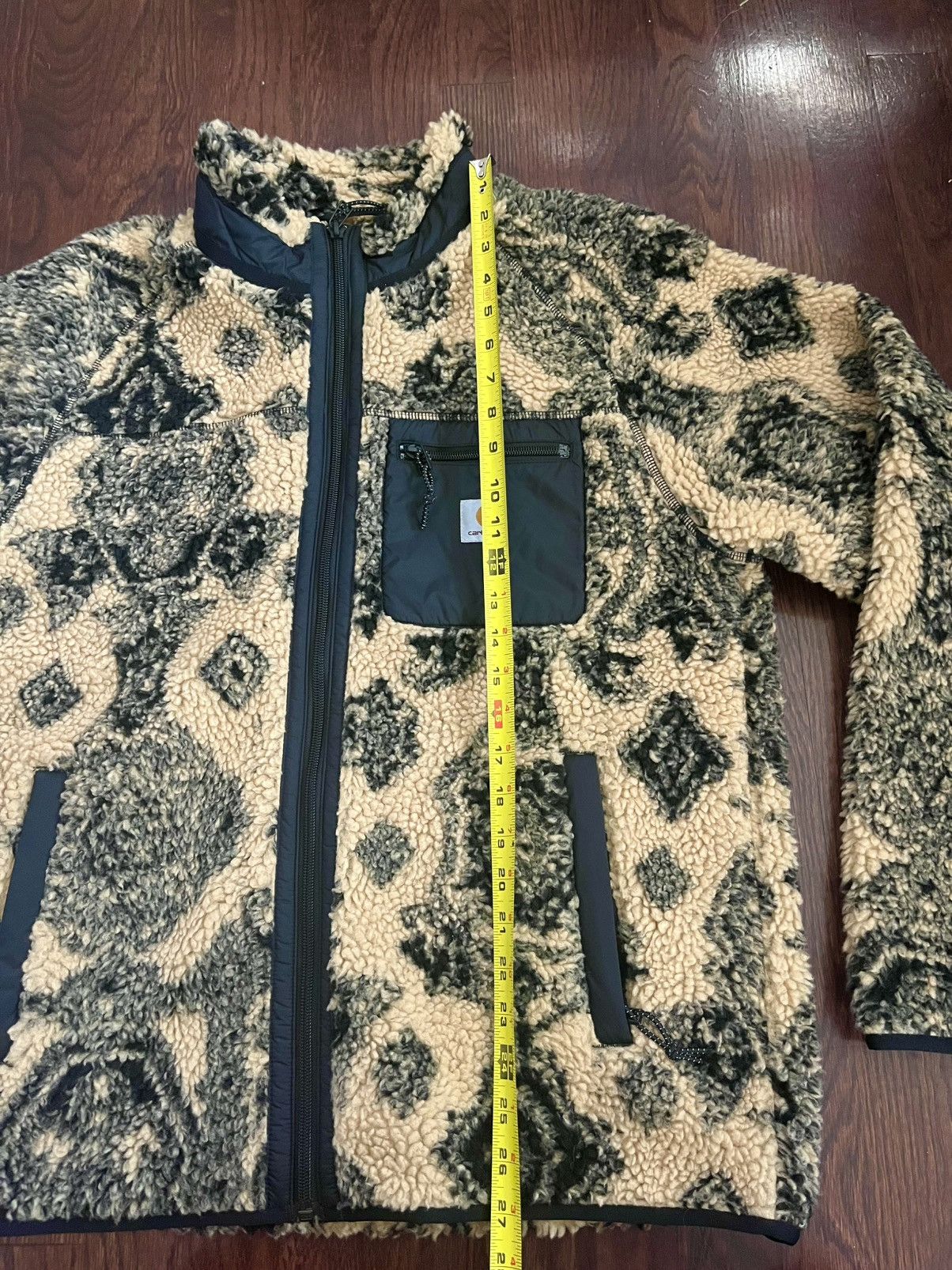 Carhartt Carhartt WIP Prentis Fleece Jacquard Beige size Large Size US L / EU 52-54 / 3 - 5 Thumbnail