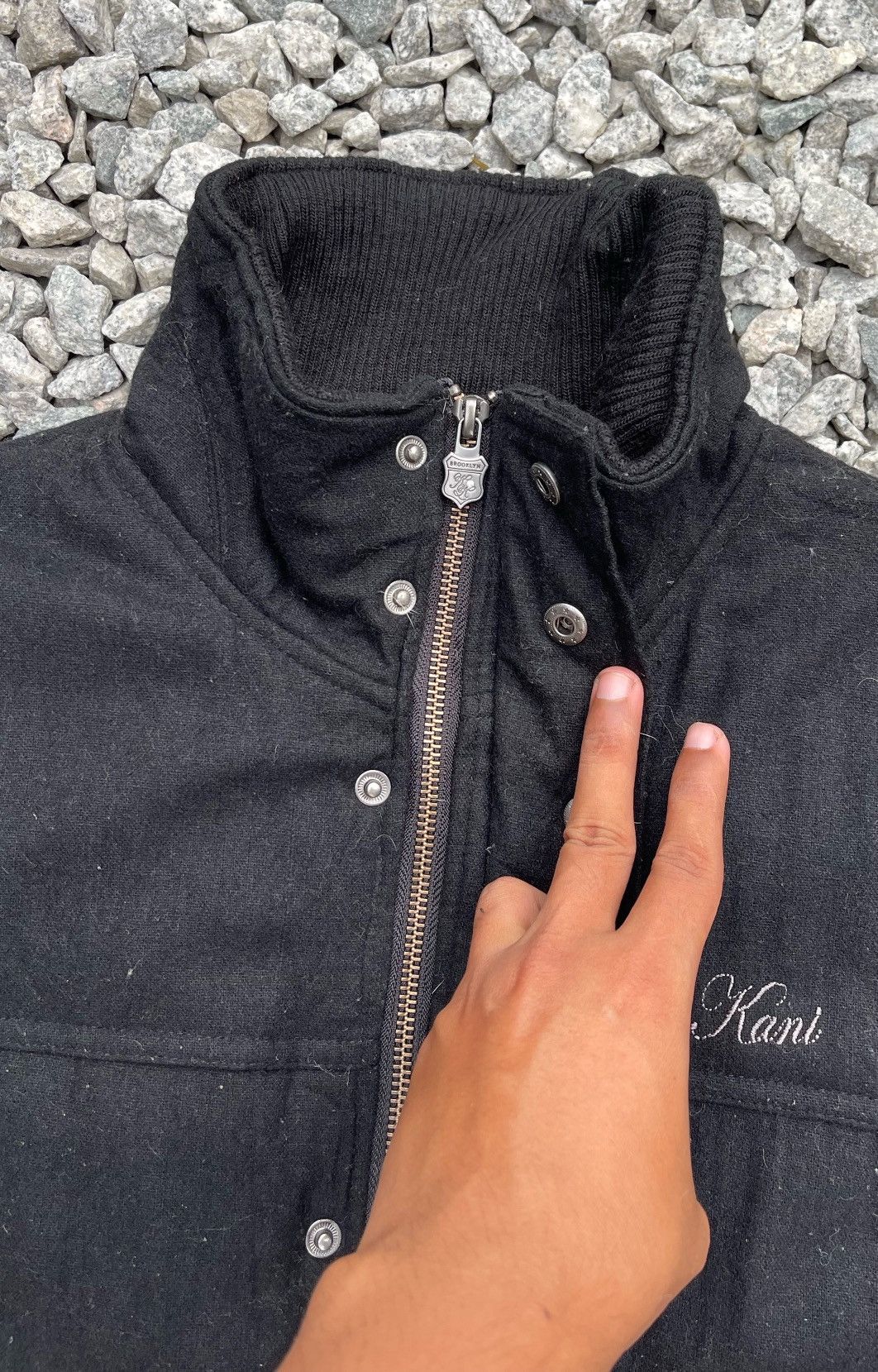 If Six Was Nine 🔥Vintage Karl Kani Down Vest Jacket Size US L / EU 52-54 / 3 - 5 Thumbnail