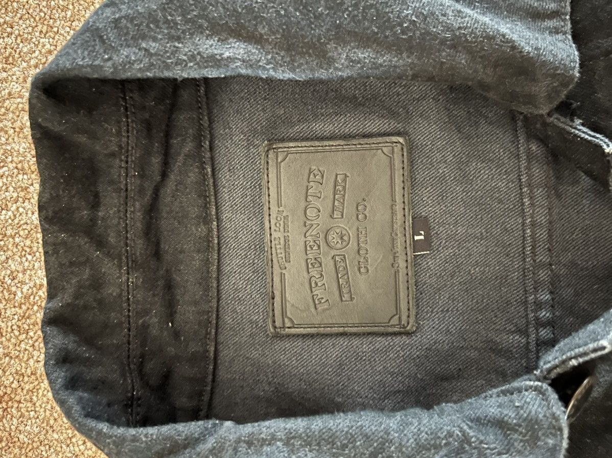 Freenote Cloth FREE NOTE CLOTH DENIM JACKET BLACK Size US L / EU 52-54 / 3 - 3 Thumbnail