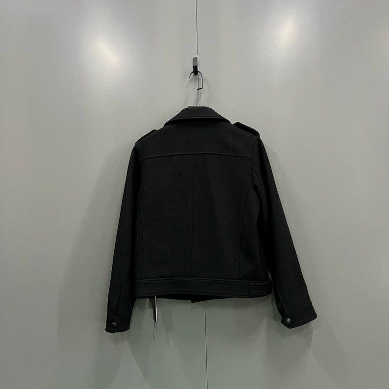 Saint Laurent Paris Saint Laurent Paris Black double-breasted coat 2505-Nextarr Size US M / EU 48-50 / 2 - 3 Thumbnail