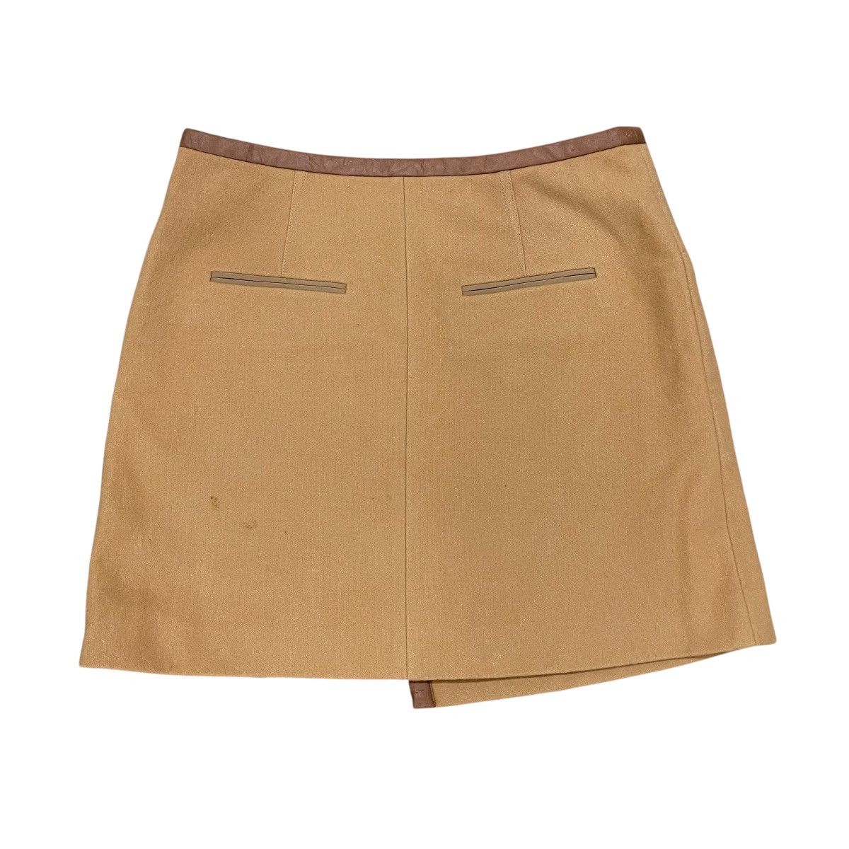 Hugo Boss Hugo Boss Wool Mini Skirt Size 32" / US 10 / IT 46 - 9 Thumbnail