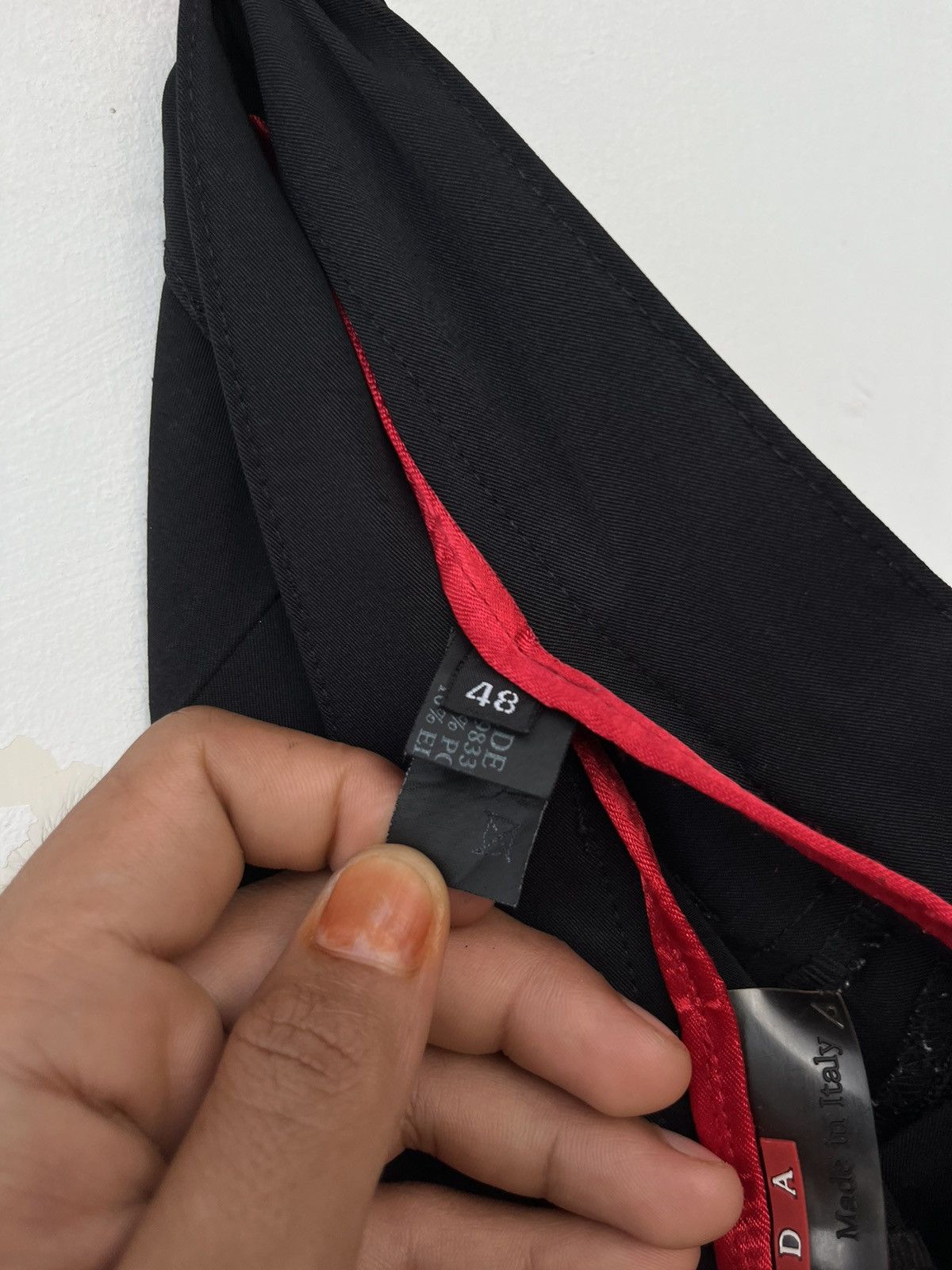 Prada Super rare! 90’s Prada Nylon Suit Trouser Size US 33 - 8 Thumbnail