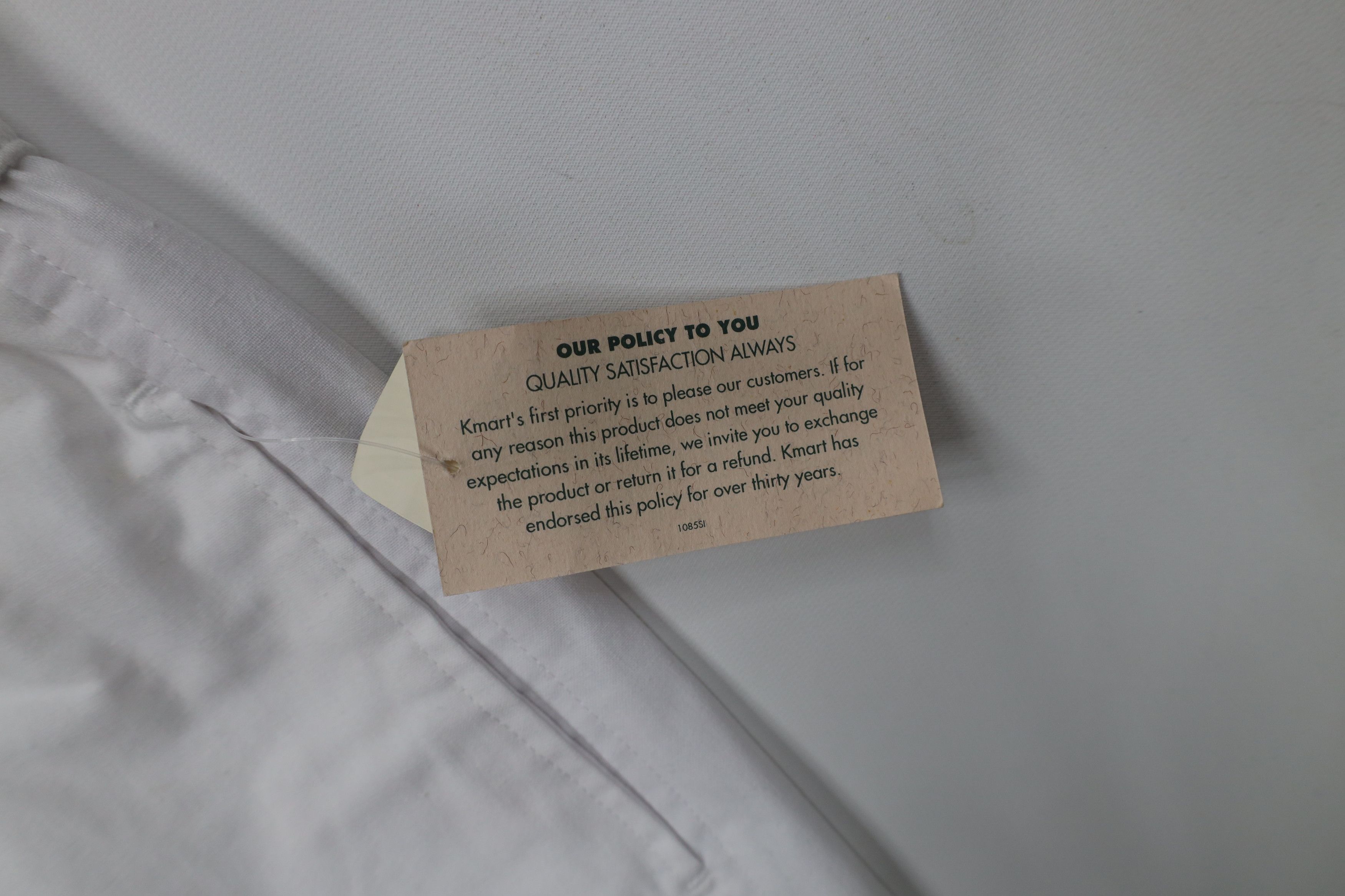 Vintage Deadstock Vintage 90s Streetwear Relaxed Fit Pants White Size 32" / US 10 / IT 46 - 9 Thumbnail