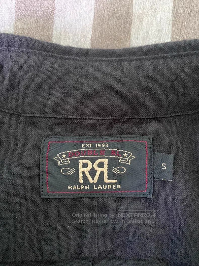 RRL Ralph Lauren RRL Ralph Lauren Oxford Shirt Charcoal Size US S / EU 44-46 / 1 - 4 Thumbnail