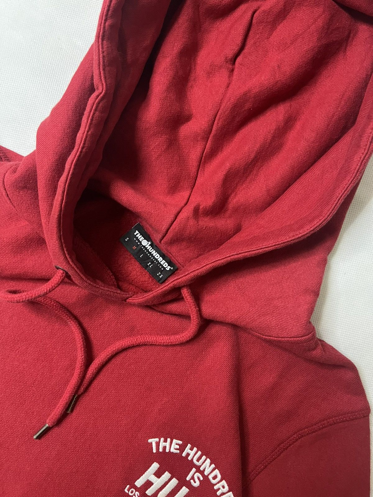 The Hundreds The Hundreds Red Pullover Hoodie Size US M / EU 48-50 / 2 - 6 Thumbnail