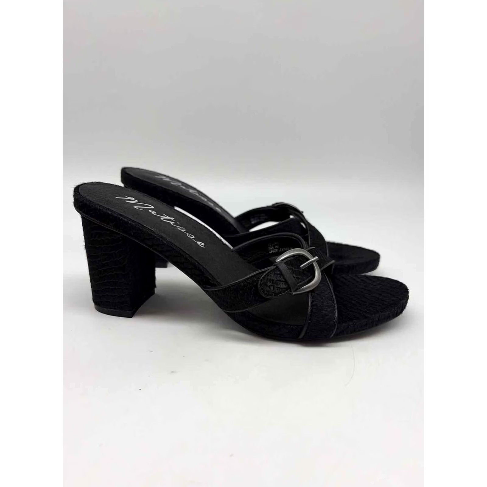 Matisse Matisse Black Size 8 Block Heels Size US 8 / IT 38 - 4 Thumbnail