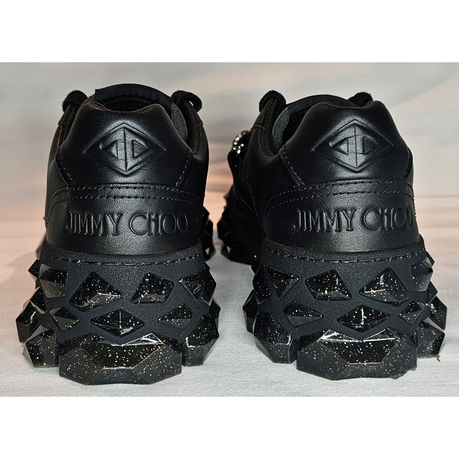 Jimmy Choo Jimmy Choo Diamond Leather Trainers Size 36 Size US 6 / IT 36 - 3 Thumbnail