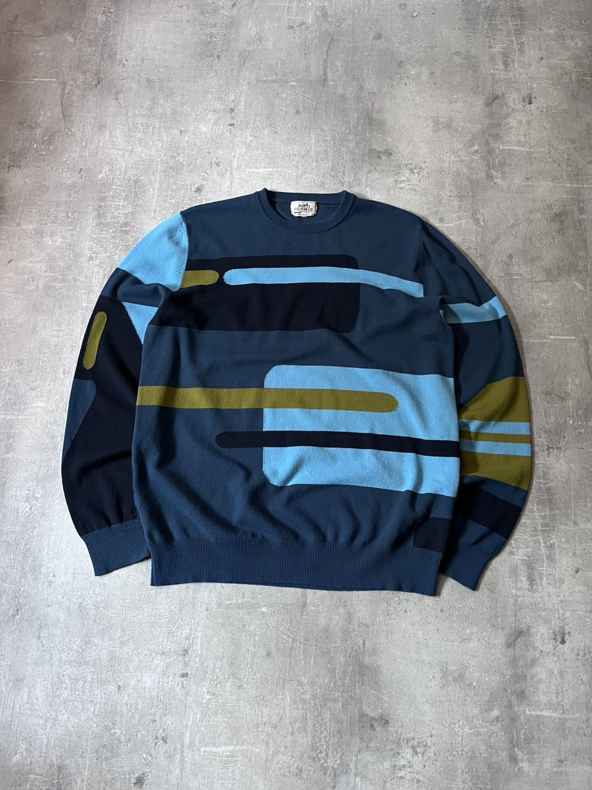 Hermes Hermes A/W 2018 wool multicolor sweater Size US XL / EU 56 / 4 - 1 Thumbnail