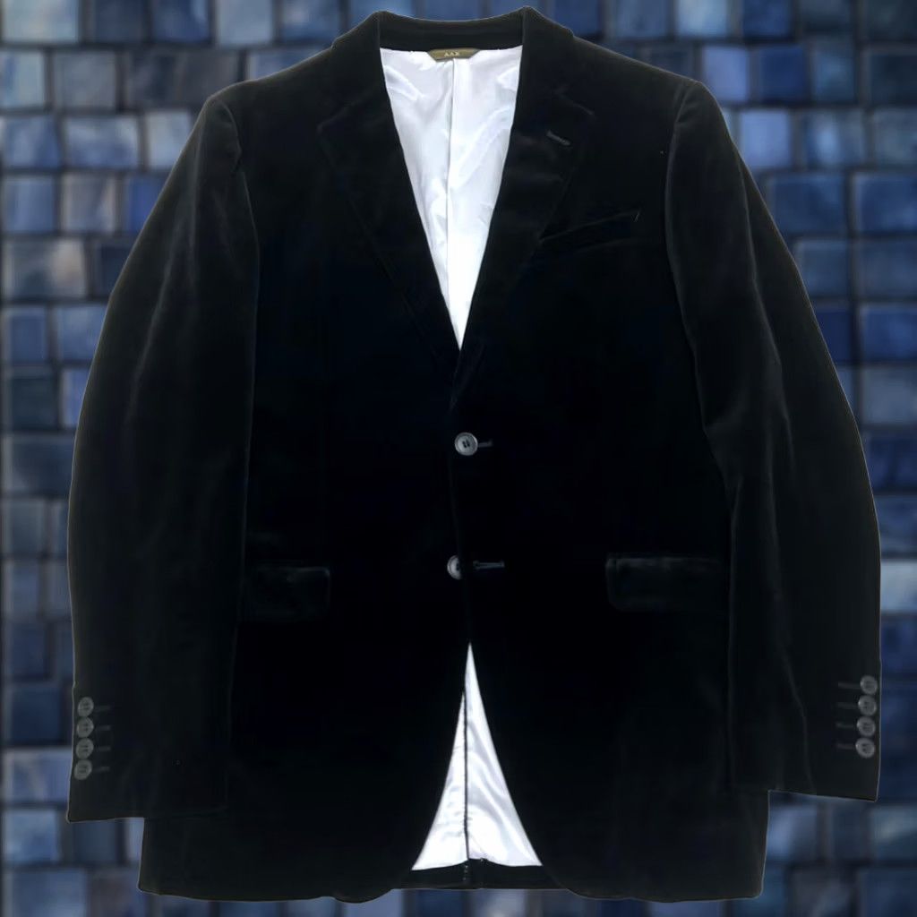 Yohji Yamamoto Yohji Yamamoto Linen Tailored Jacket Black 2 | Grailed