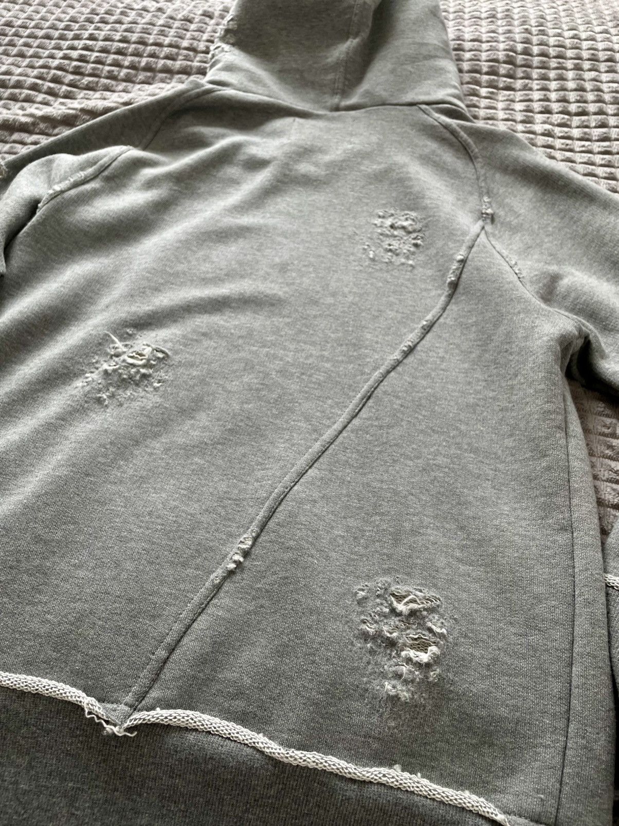 Marc Point Venezia Marc Point/SSSR Venezia Distressed Patch Asymmetrical Hoodie Size US M / EU 48-50 / 2 - 11 Thumbnail