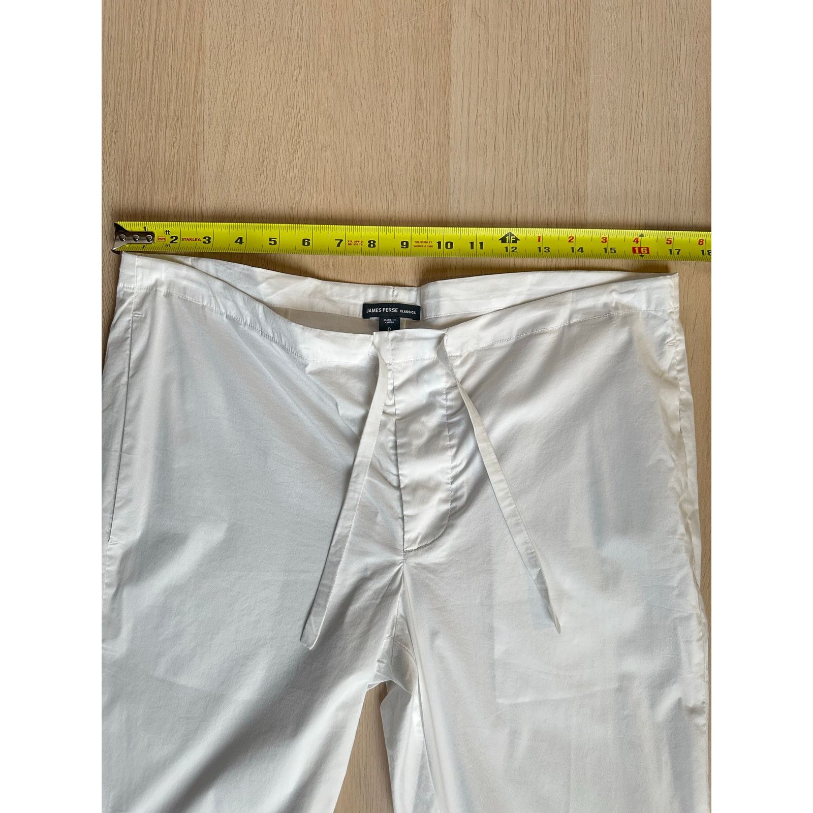 James Perse James Perse White Light Pants - Size 0 (Small) - Mint Size 25" / US 0 / IT 36 - 3 Thumbnail
