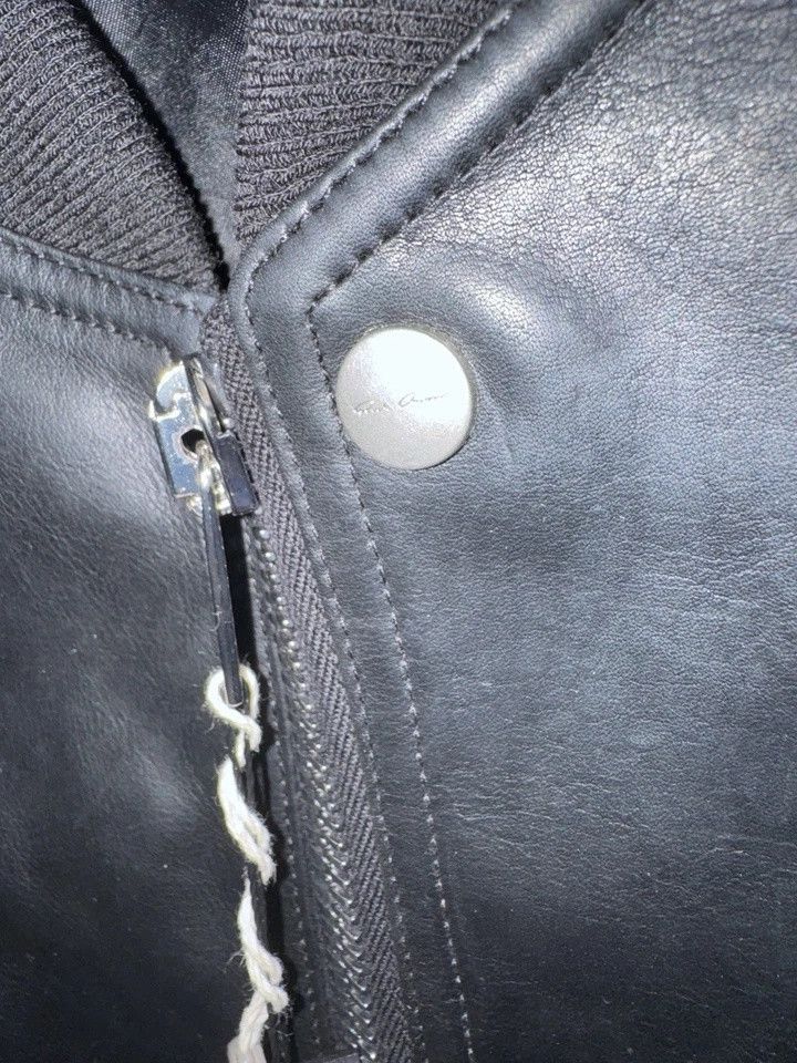 Rick Owens Brand New Rick Owens lido ss24 bomber lesather jacket sz 52 Size US L / EU 52-54 / 3 - 3 Thumbnail
