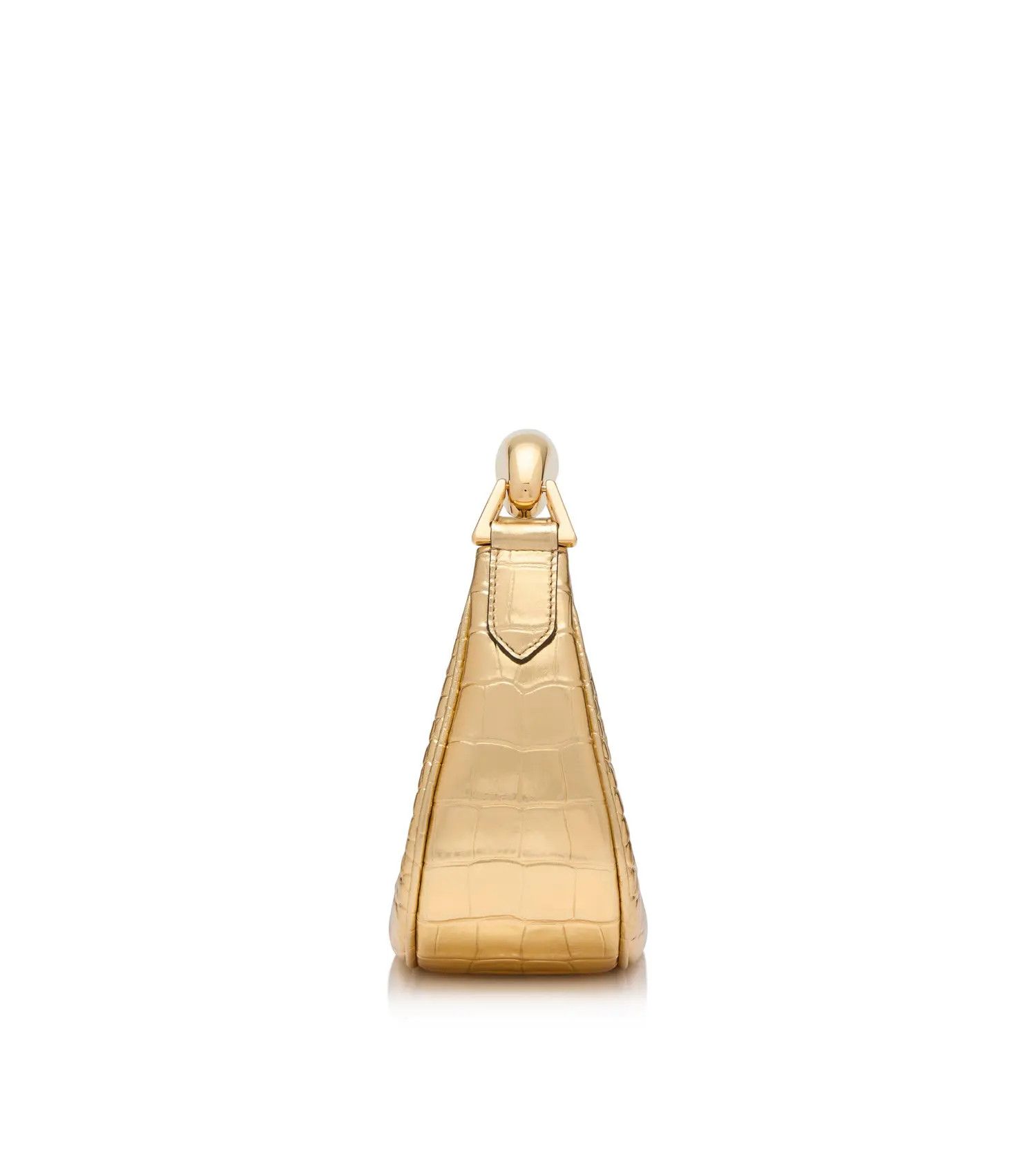 Tom Ford o1loc1c0824 Size: OS / L1470T Bianca Mini Hobo Bag in Gold Size ONE SIZE - 2 Thumbnail