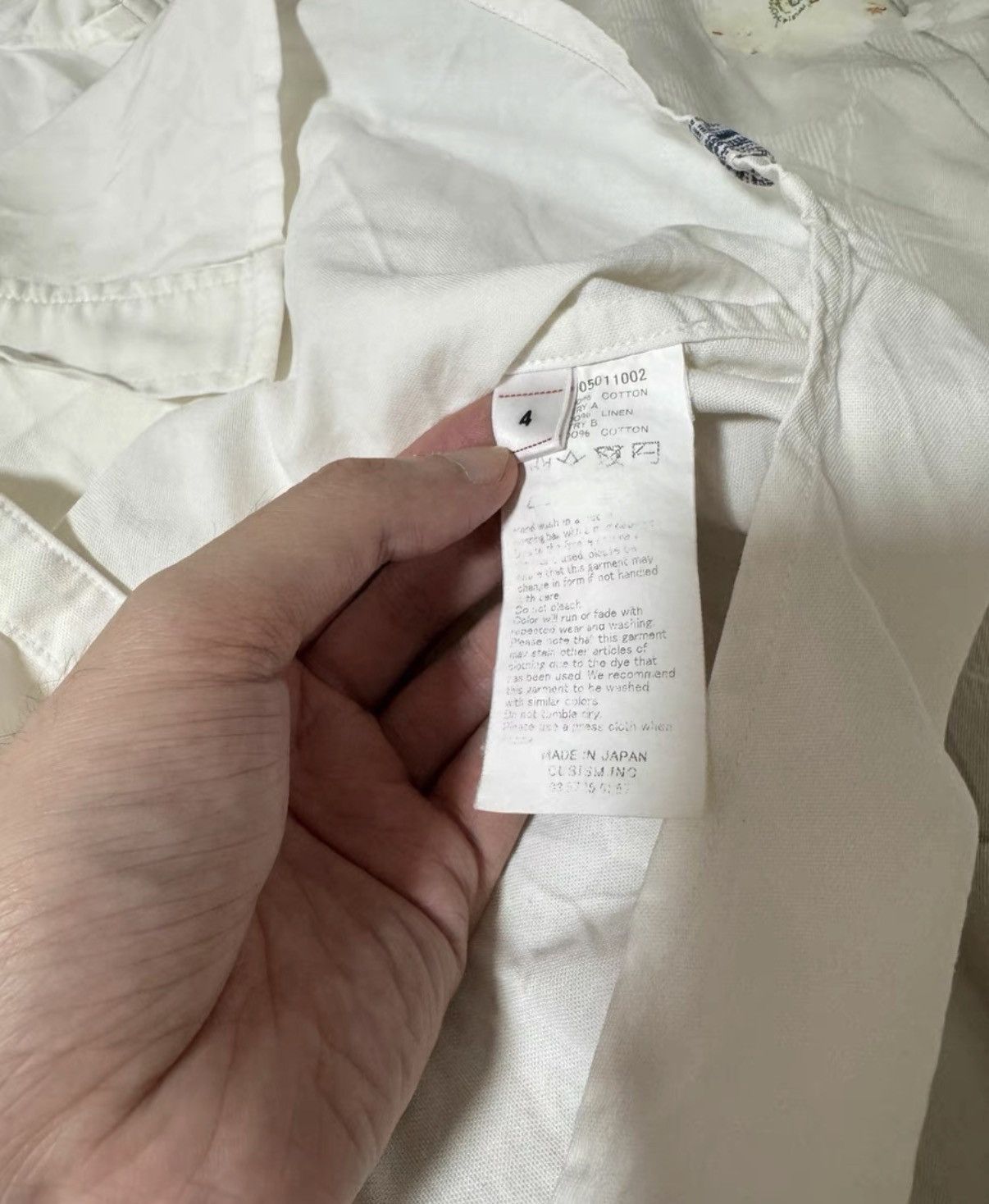 Visvim visvim 22SS Sashiko antique fabric drop-stitch shirt Size US XL / EU 56 / 4 - 4 Thumbnail