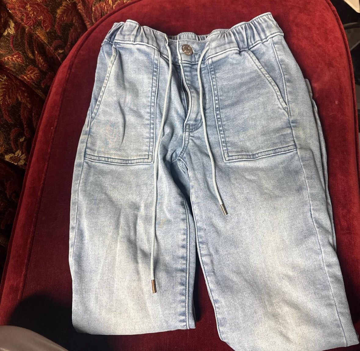 American Eagle Outfitters high rise jeans Size 24" / US 00 / IT 34 - 1 Thumbnail