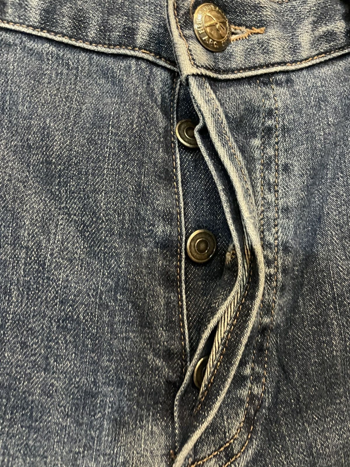A.P.C. A.P.C STRAIGHT CUTS JEANS DENIM BUTTON FLY 4 BUTTON Size US 30 / EU 46 - 4 Thumbnail