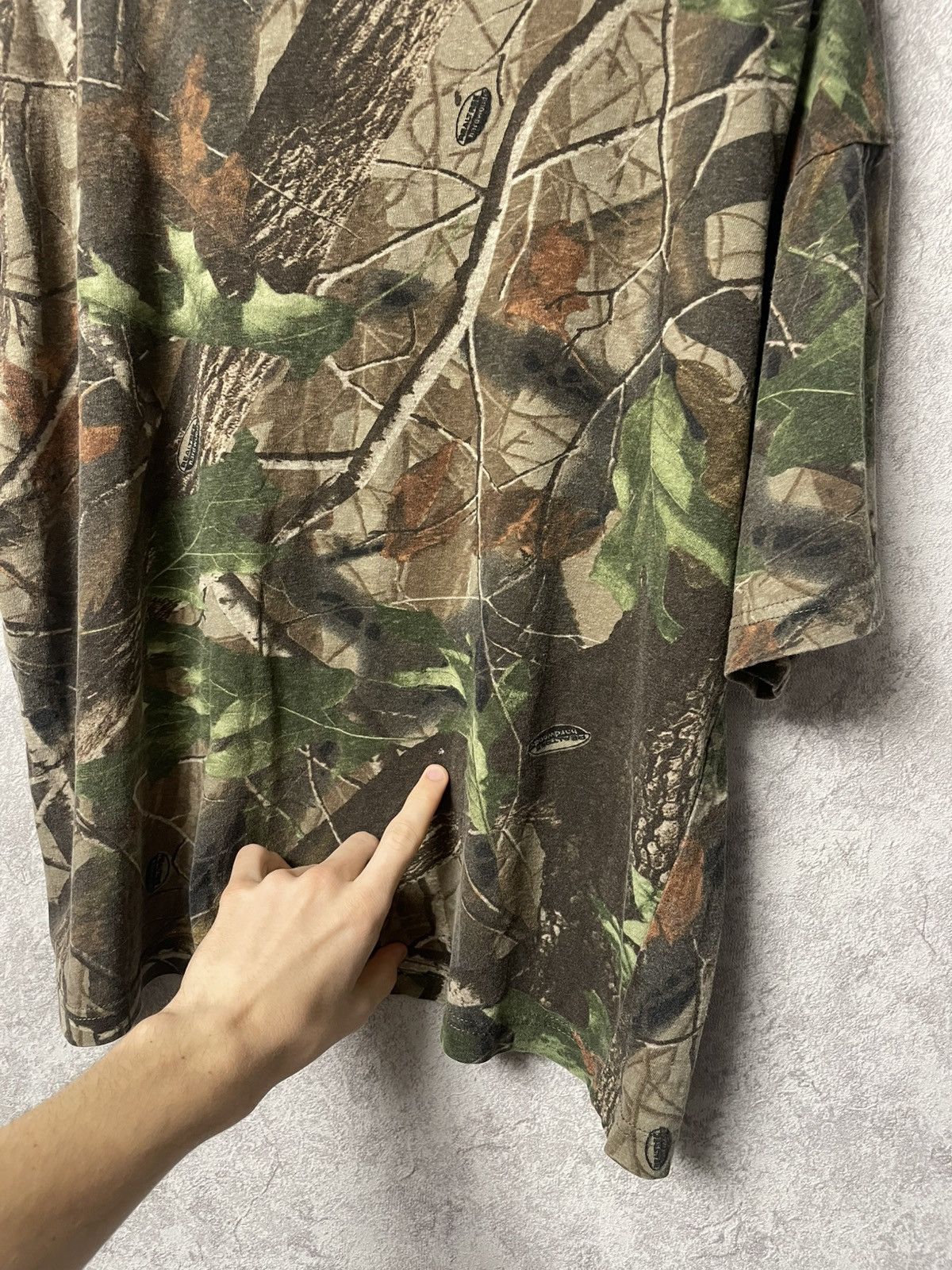 Realtree Vintage Realtree Camo Oversized T-Shirt Y2K Size US L / EU 52-54 / 3 - 6 Thumbnail