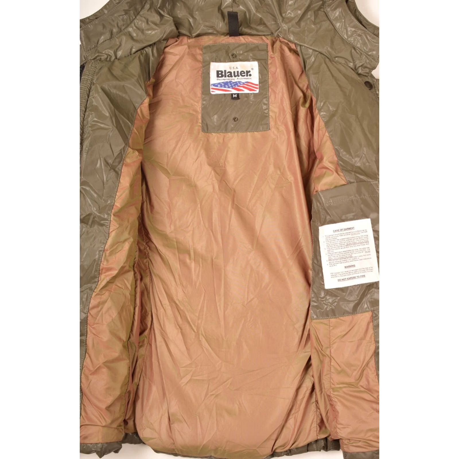 Vintage Blauer USA Womens Down Puffer Jacket 02152307 Size M Green Jacket Womens M Blauer USA Down Puffer Jacket 02152307 Green Womens M Size M / US 6-8 / IT 42-44 - 5 Thumbnail