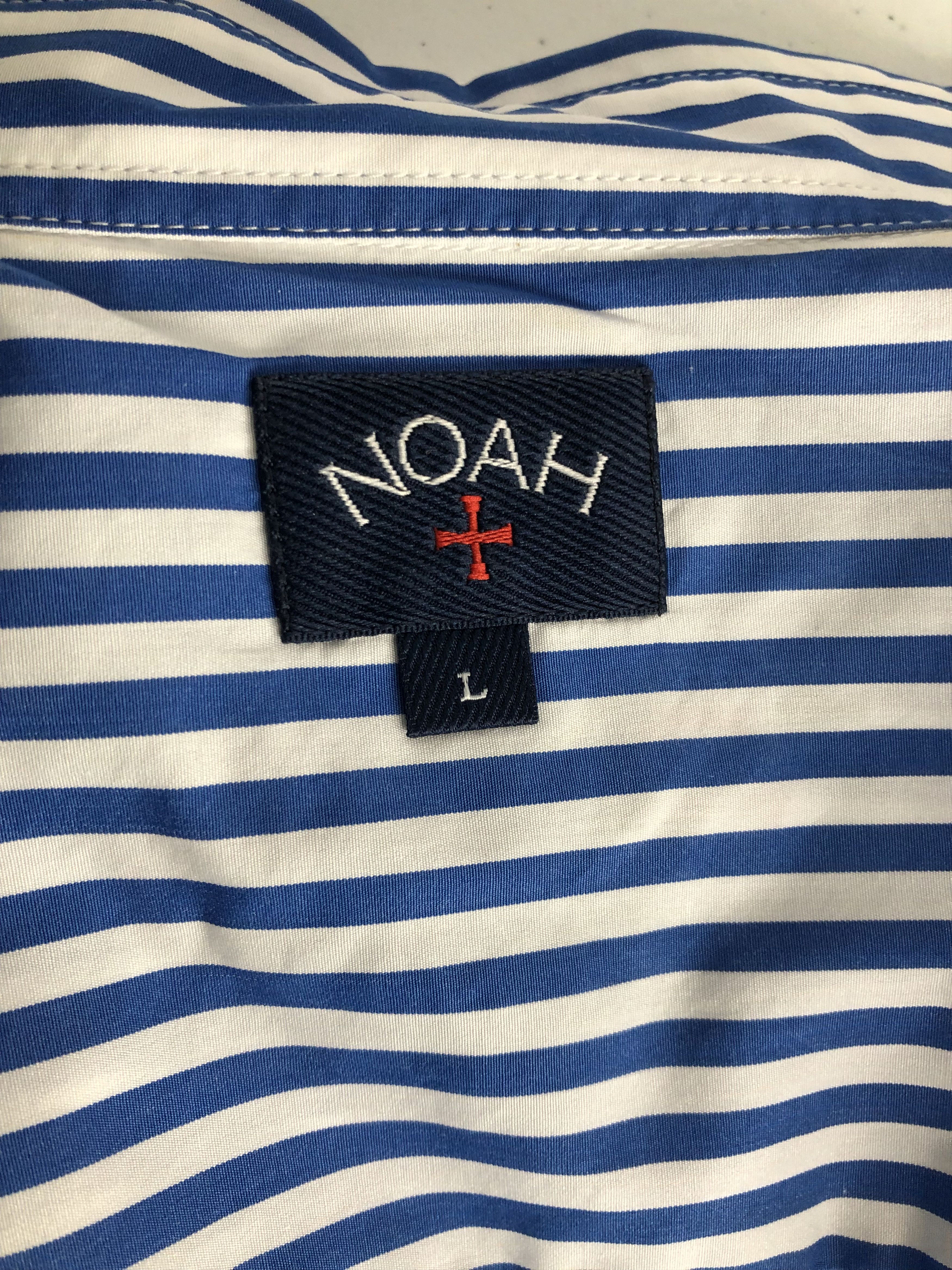 Noah Noah Striped Floral Shirt Size US L / EU 52-54 / 3 - 9 Thumbnail