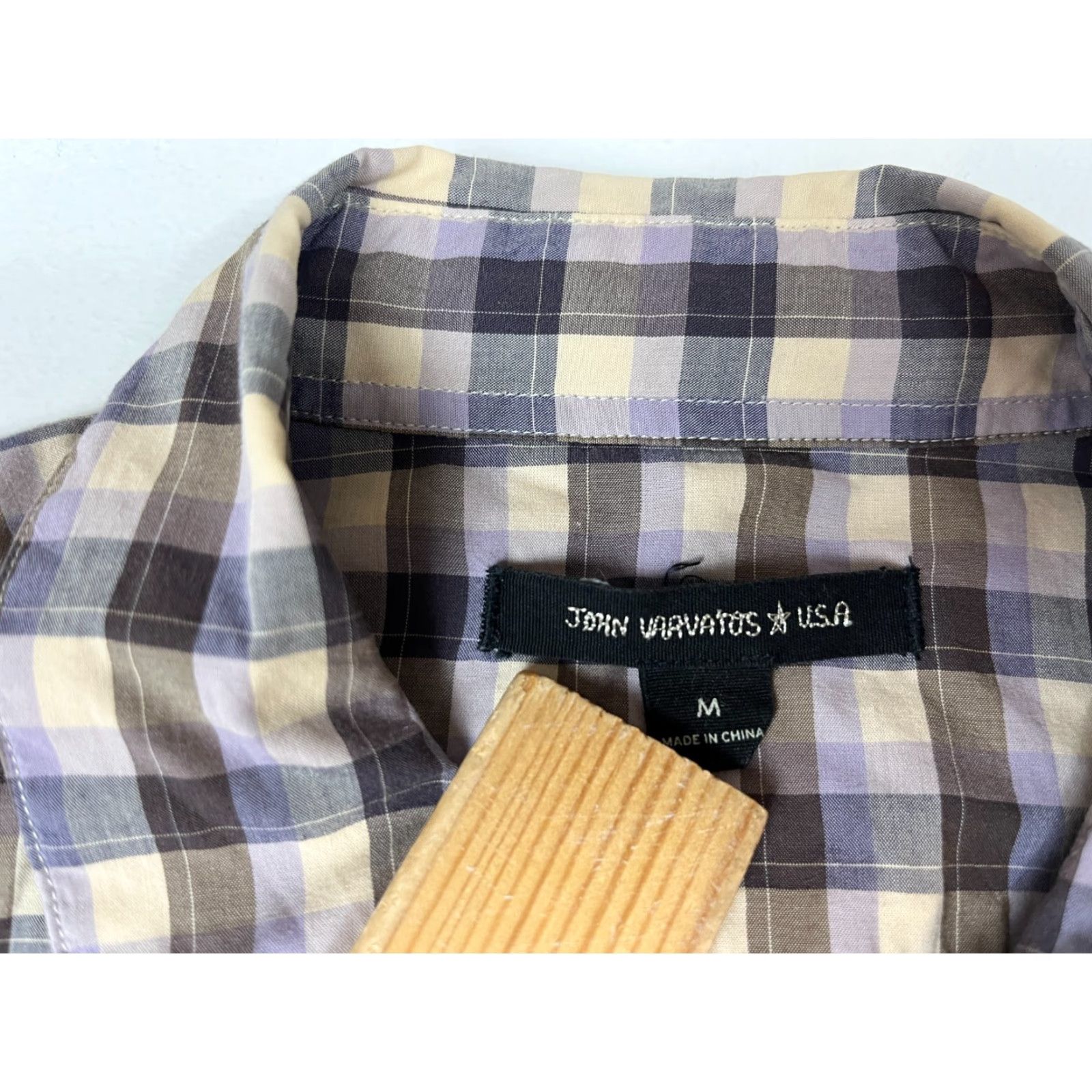 John Varvatos VINTAGE John Varvatos Button-Up Shirt Plaid XS? Size US M / EU 48-50 / 2 - 5 Thumbnail