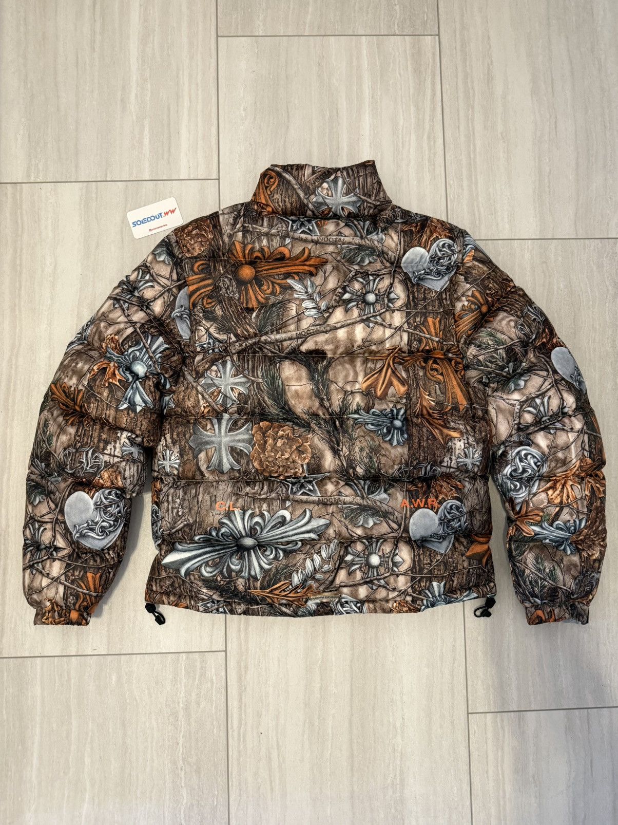 Chrome Hearts × NOCTA × Nike Chrome Hearts Nocta Camo Puffer Jacket Size US M / EU 48-50 / 2 - 2 Thumbnail