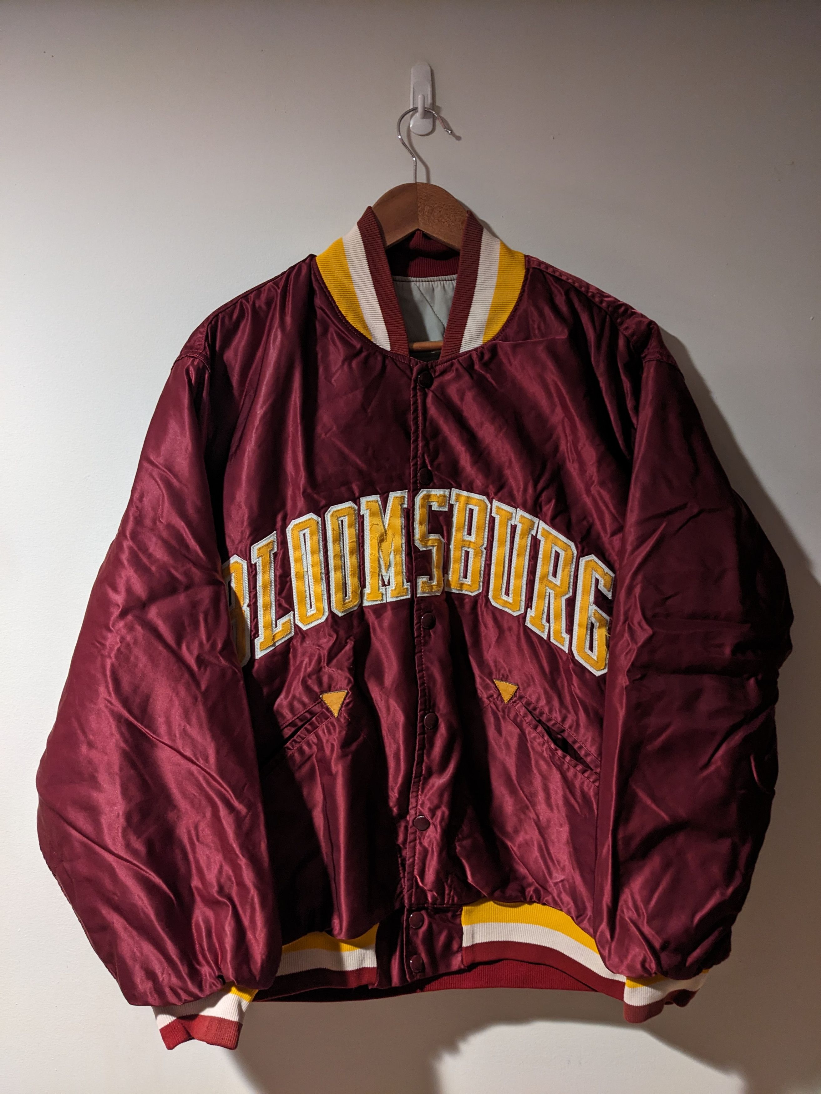 Vintage Vintage 90s Bloomsburg University Rawlings Size 42 Jacket Size US L / EU 52-54 / 3 - 1 Thumbnail