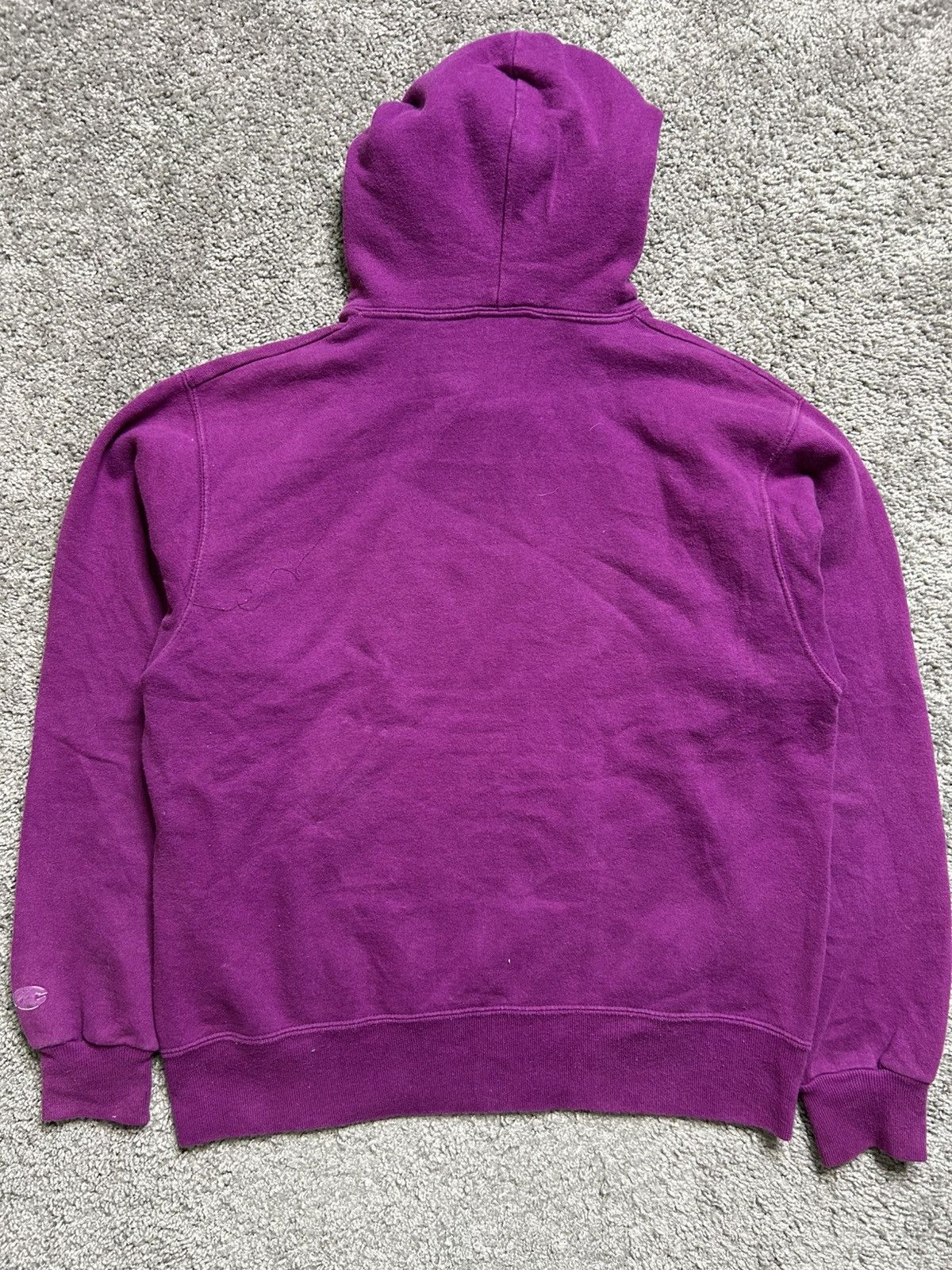 Champion Vintage 90s Champion Sweatshirt Quarter Zip Hoodie Purple Size US L / EU 52-54 / 3 - 9 Thumbnail